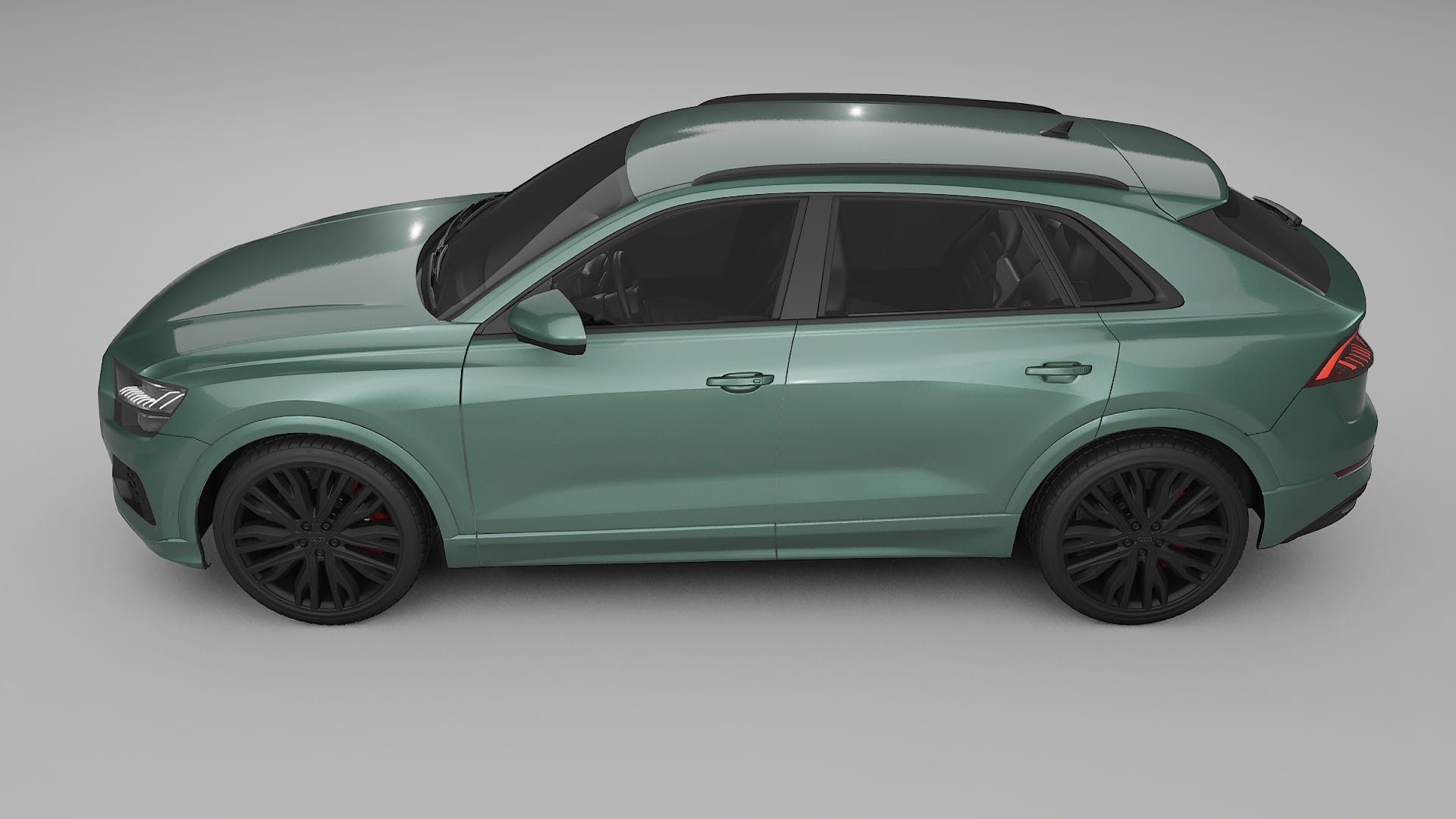 Audi Q8 F1 prefacelift pre-LCI TPU Paint Protection Film | EVERGREEN Color Change PPF Full Pre-Cut Kit