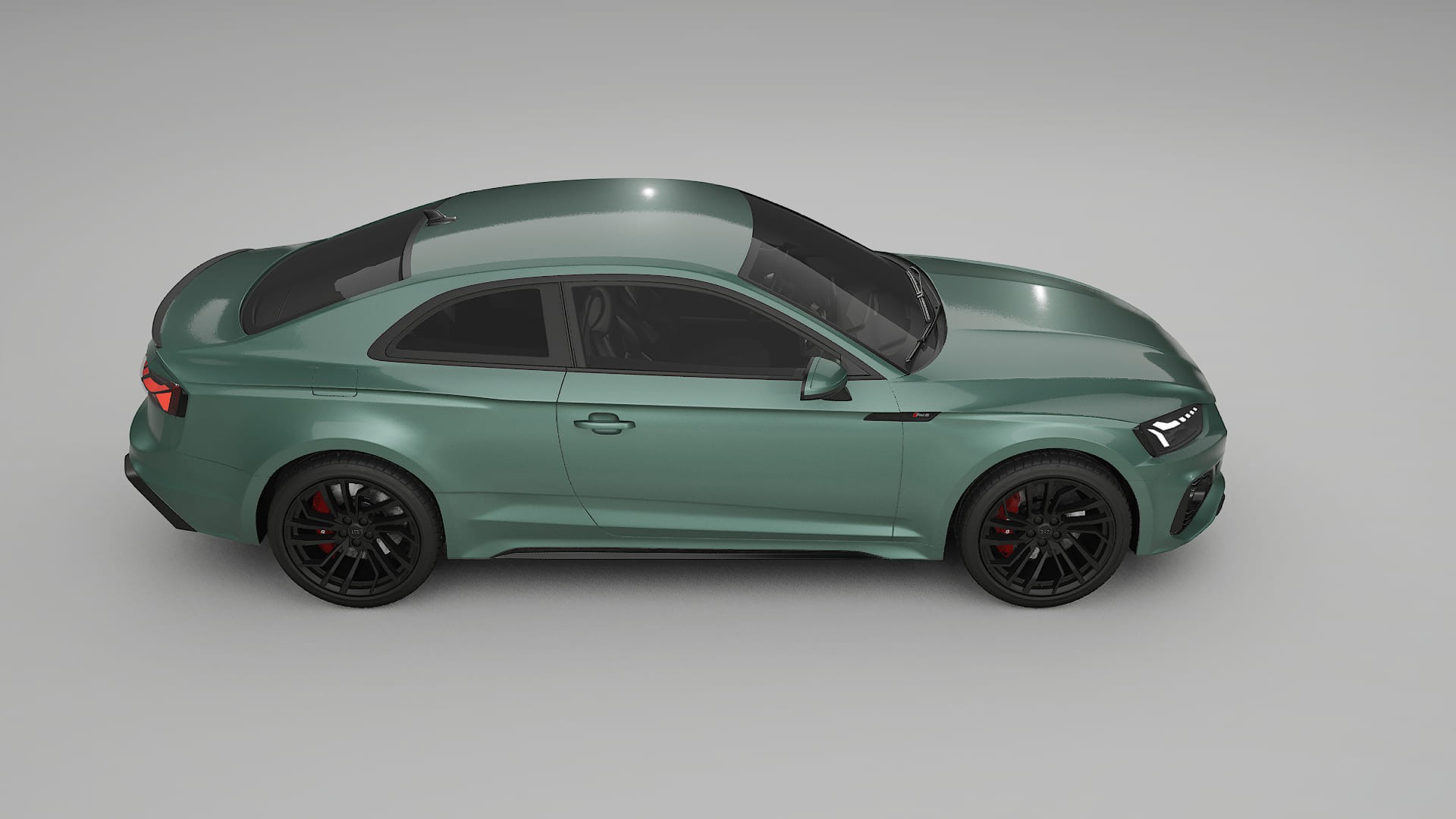 Audi RS5 Coupe B9 facelift pre-LCI TPU Paint Protection Film | EVERGREEN Color Change PPF Full Pre-Cut Kit