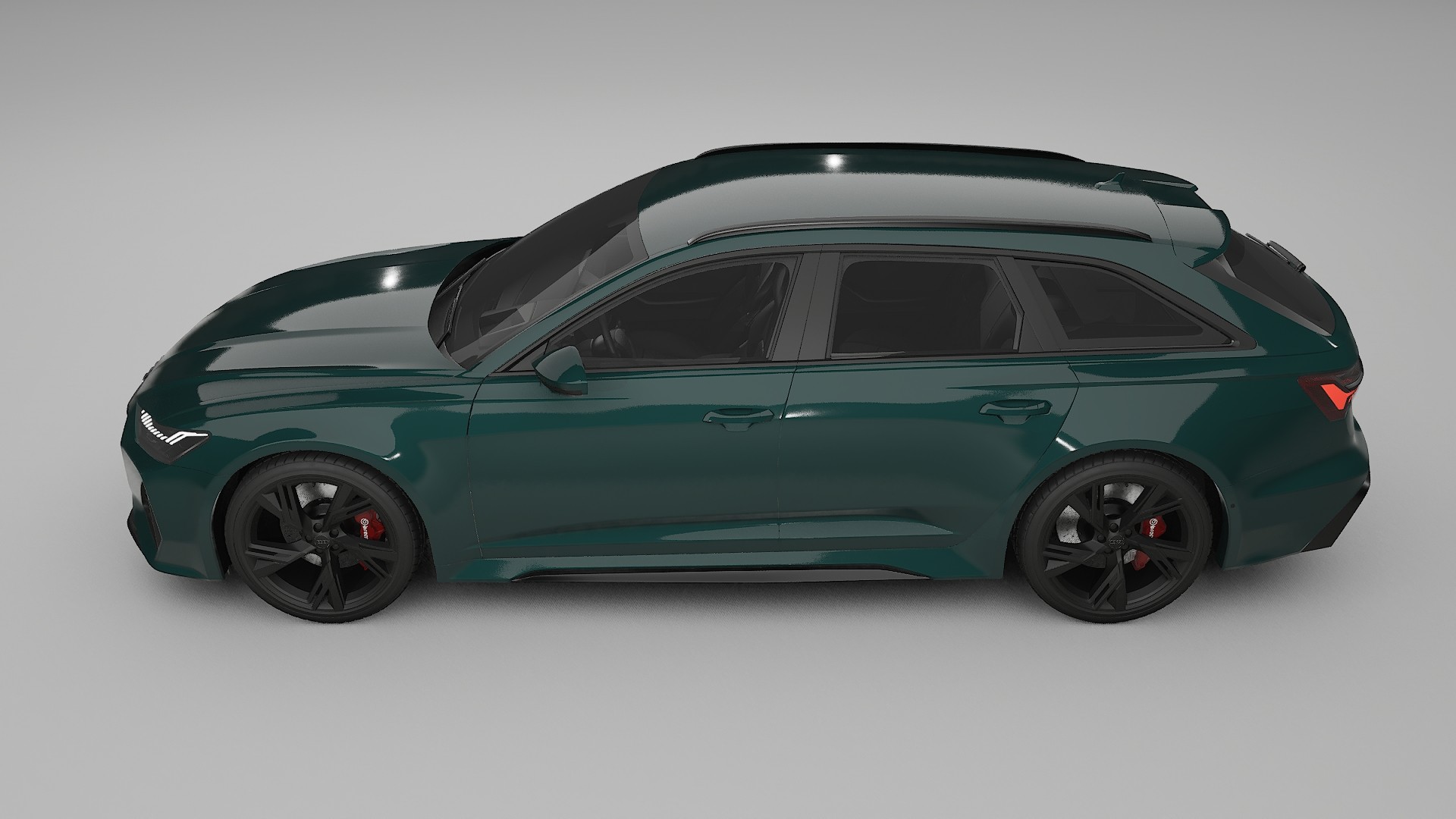 Audi RS6 Avant C8 facelift LCI TPU Paint Protection Film | INFERNO Color Change PPF Full Pre-Cut Kit