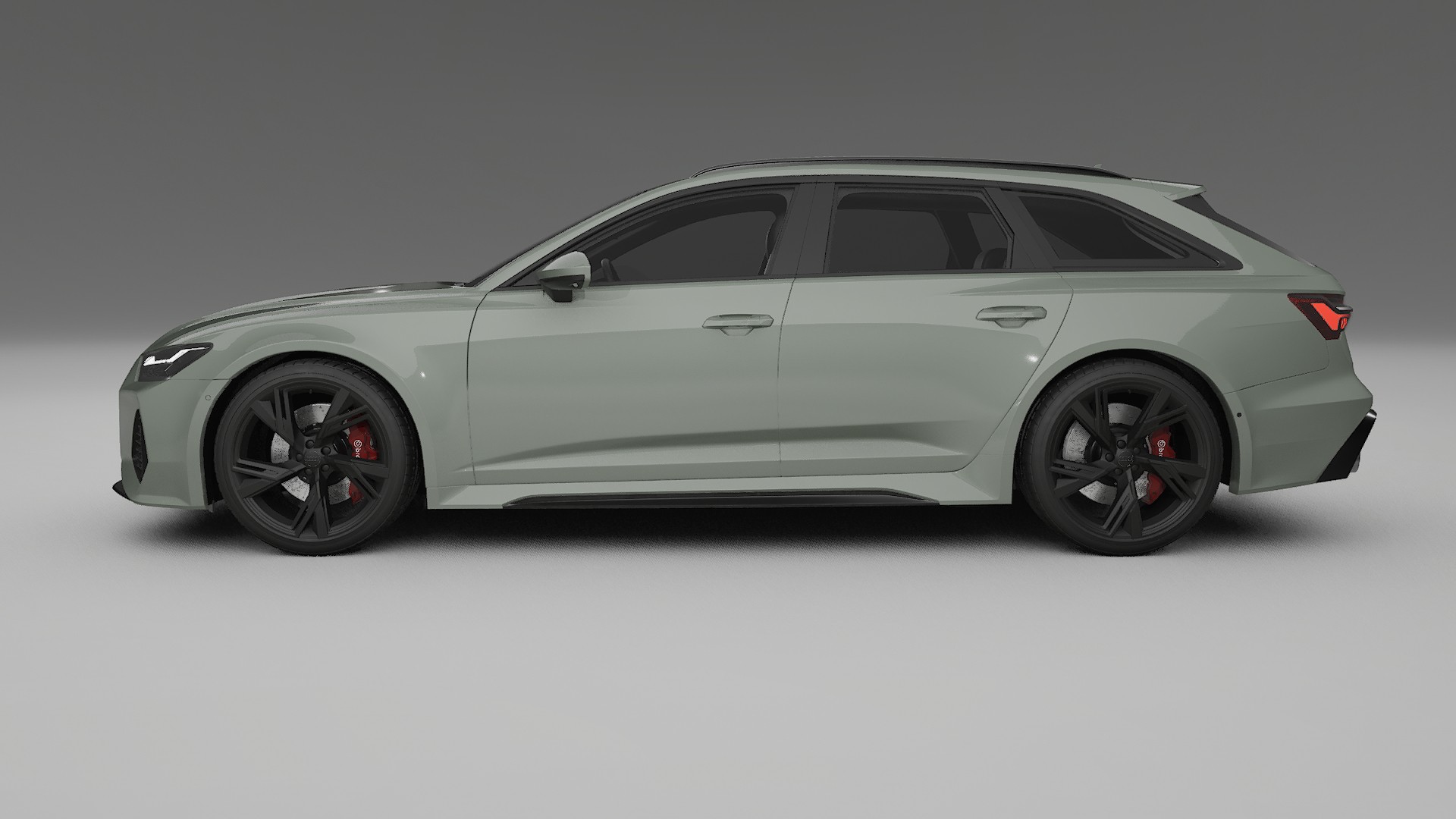 Audi RS6 Avant C8 facelift LCI TPU Paint Protection Film | SLATE Color Change PPF Full Pre-Cut Kit