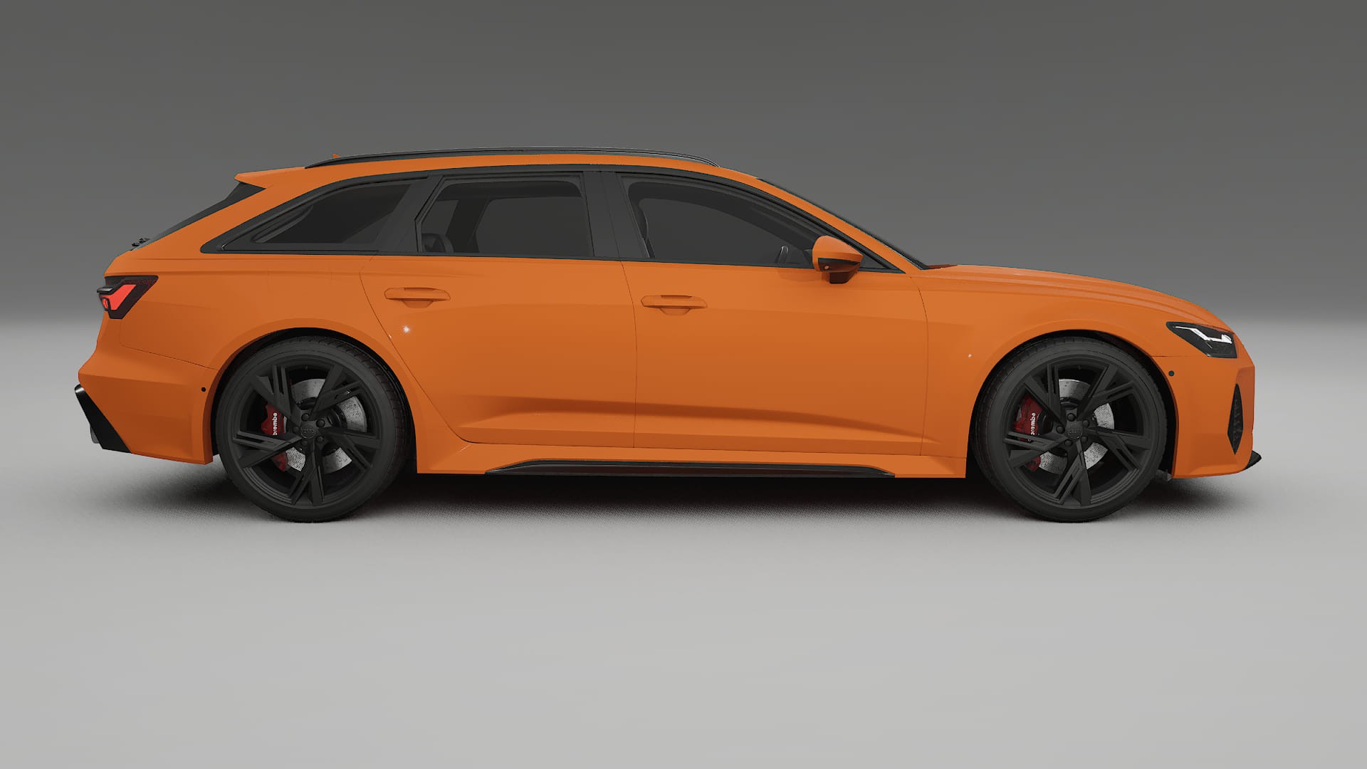 Audi RS6 Avant C8 facelift LCI TPU Paint Protection Film | ROCKET Color Change PPF Full Pre-Cut Kit