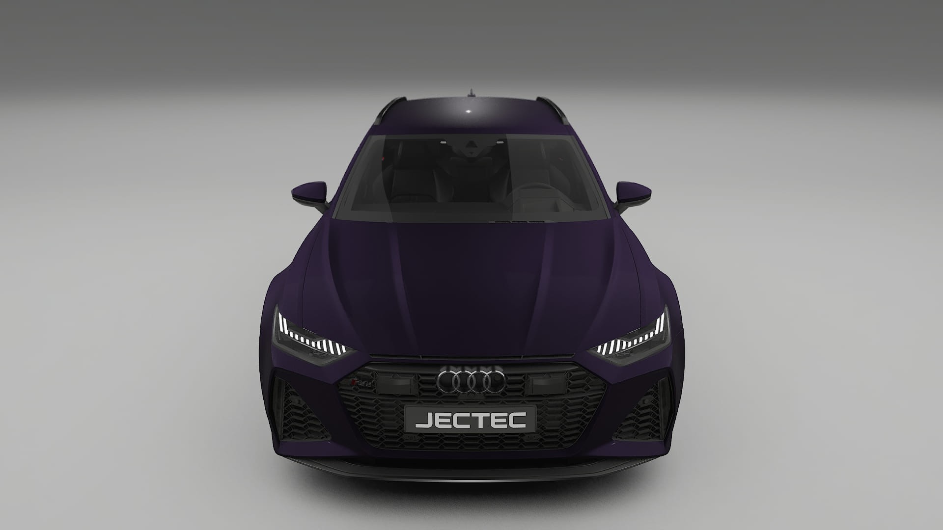 Audi RS6 Avant C8 facelift LCI TPU Paint Protection Film | VIOLET Color Change PPF Full Pre-Cut Kit