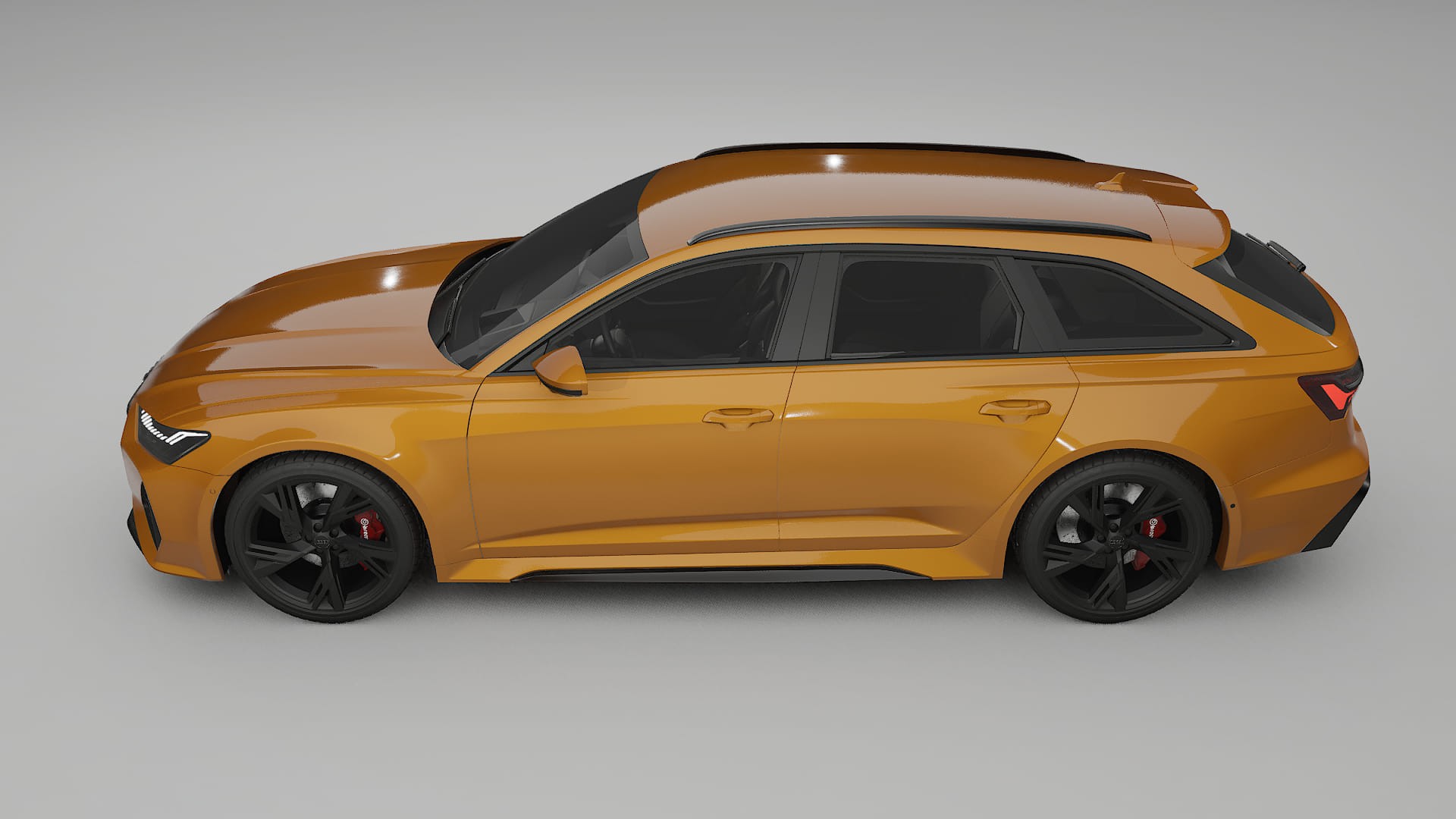 Audi RS6 Avant C8 facelift LCI TPU Paint Protection Film | DAISY Color Change PPF Full Pre-Cut Kit