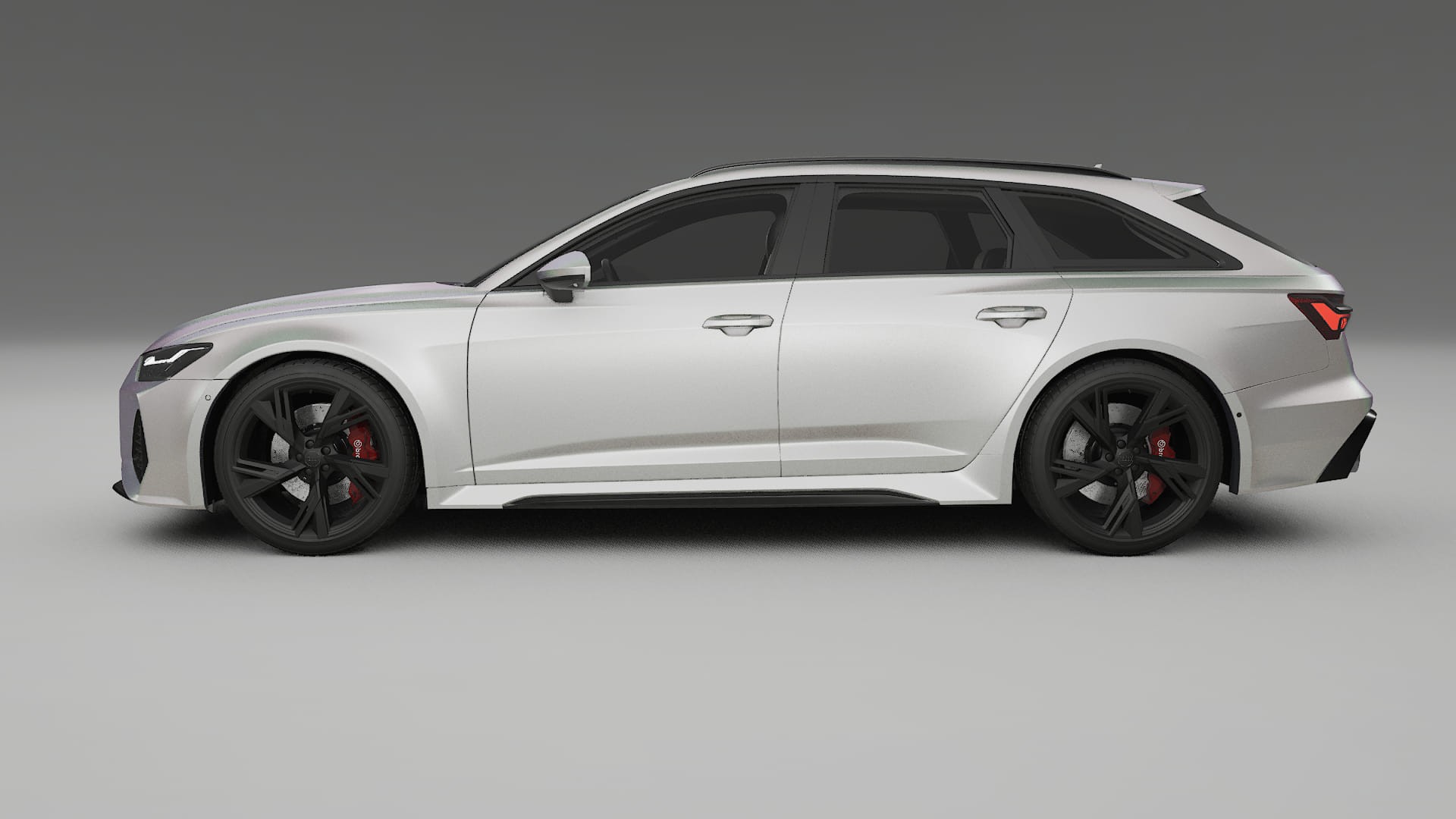 Audi RS6 Avant C8 facelift LCI TPU Paint Protection Film | NEBULA Color Change PPF Full Pre-Cut Kit