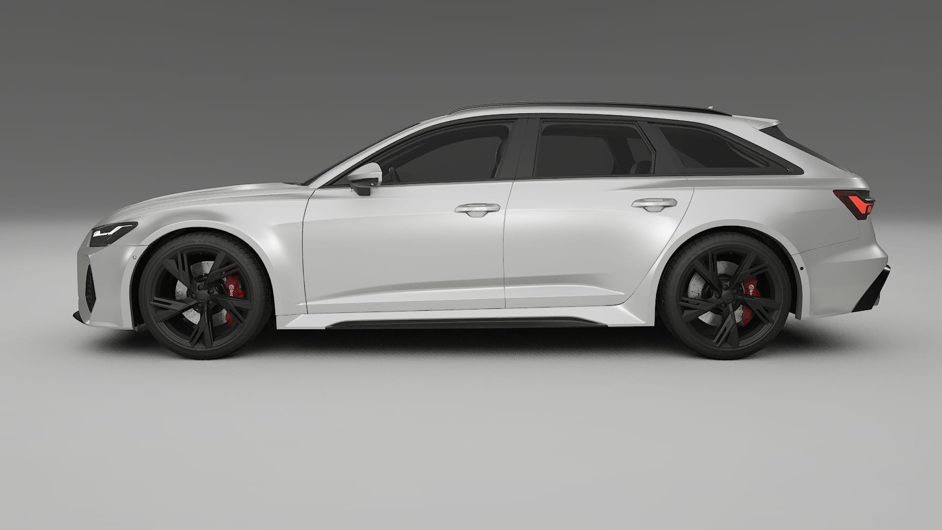Audi RS6 Avant C8 facelift LCI TPU Paint Protection Film | OPAL Color Change PPF Full Pre-Cut Kit