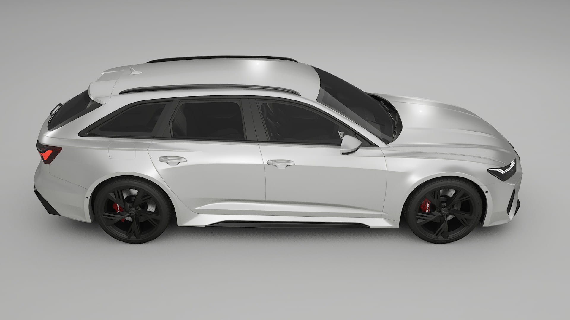 Audi RS6 Avant C8 facelift LCI TPU Paint Protection Film | OPAL Color Change PPF Full Pre-Cut Kit