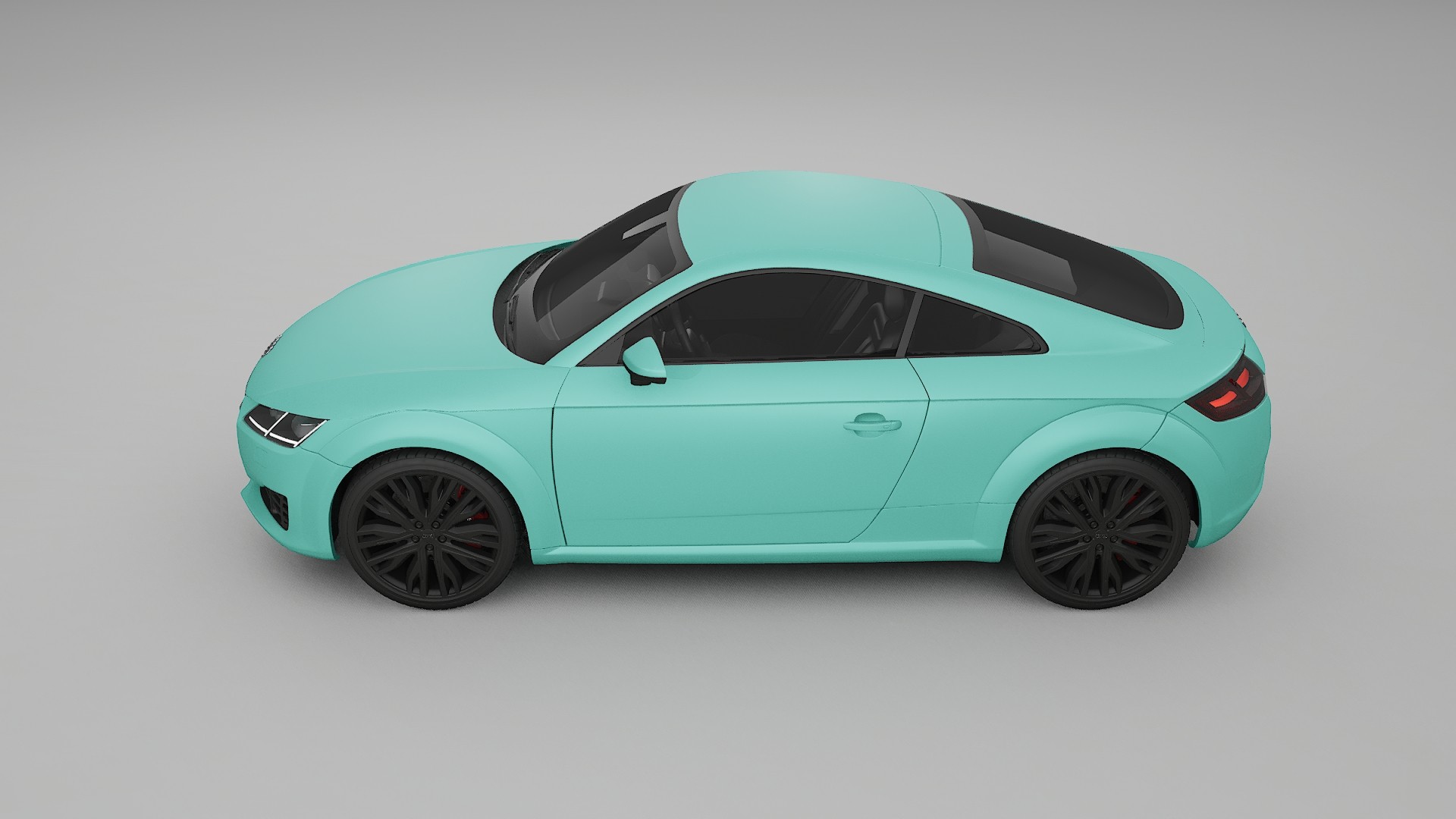 Audi TT Coupe 8S prefacelift pre-LCI TPU Paint Protection Film | FROST Color Change PPF Full Pre-Cut Kit