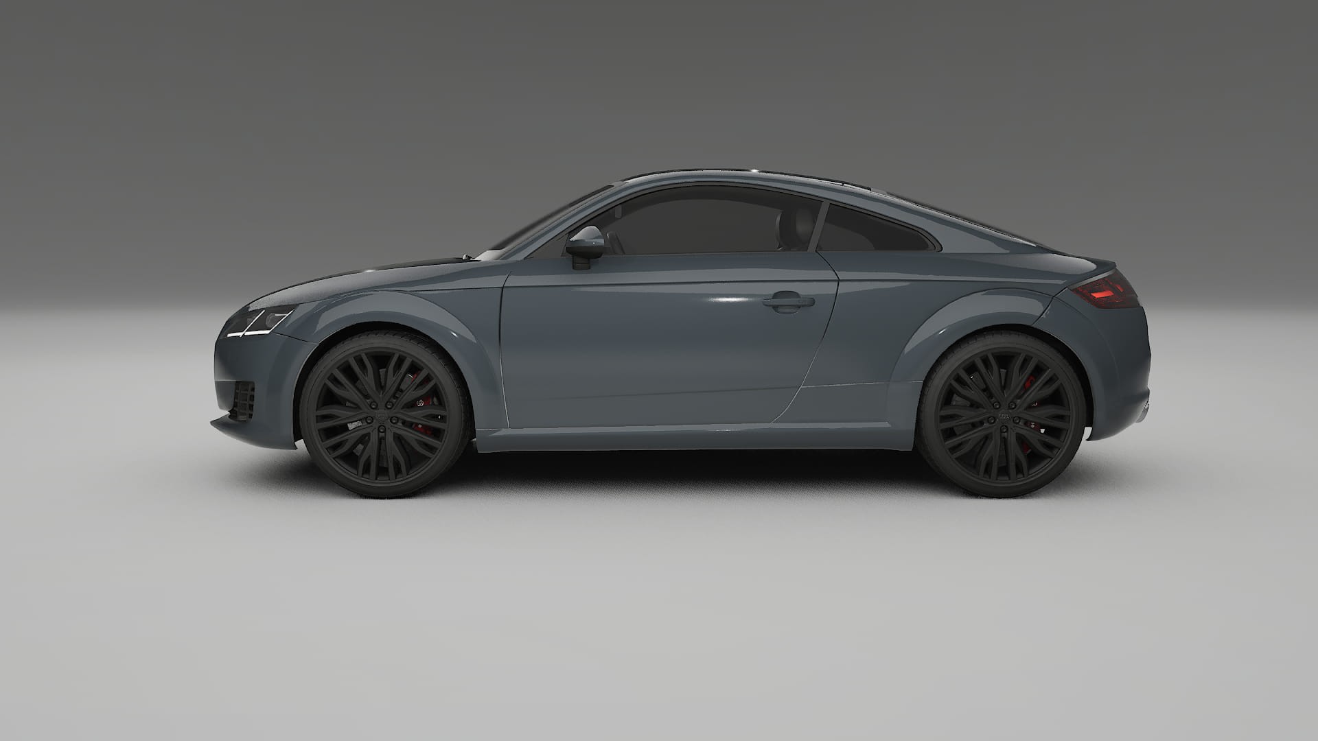 Audi TT Coupe 8S prefacelift pre-LCI TPU Paint Protection Film | GRANITE Color Change PPF Full Pre-Cut Kit