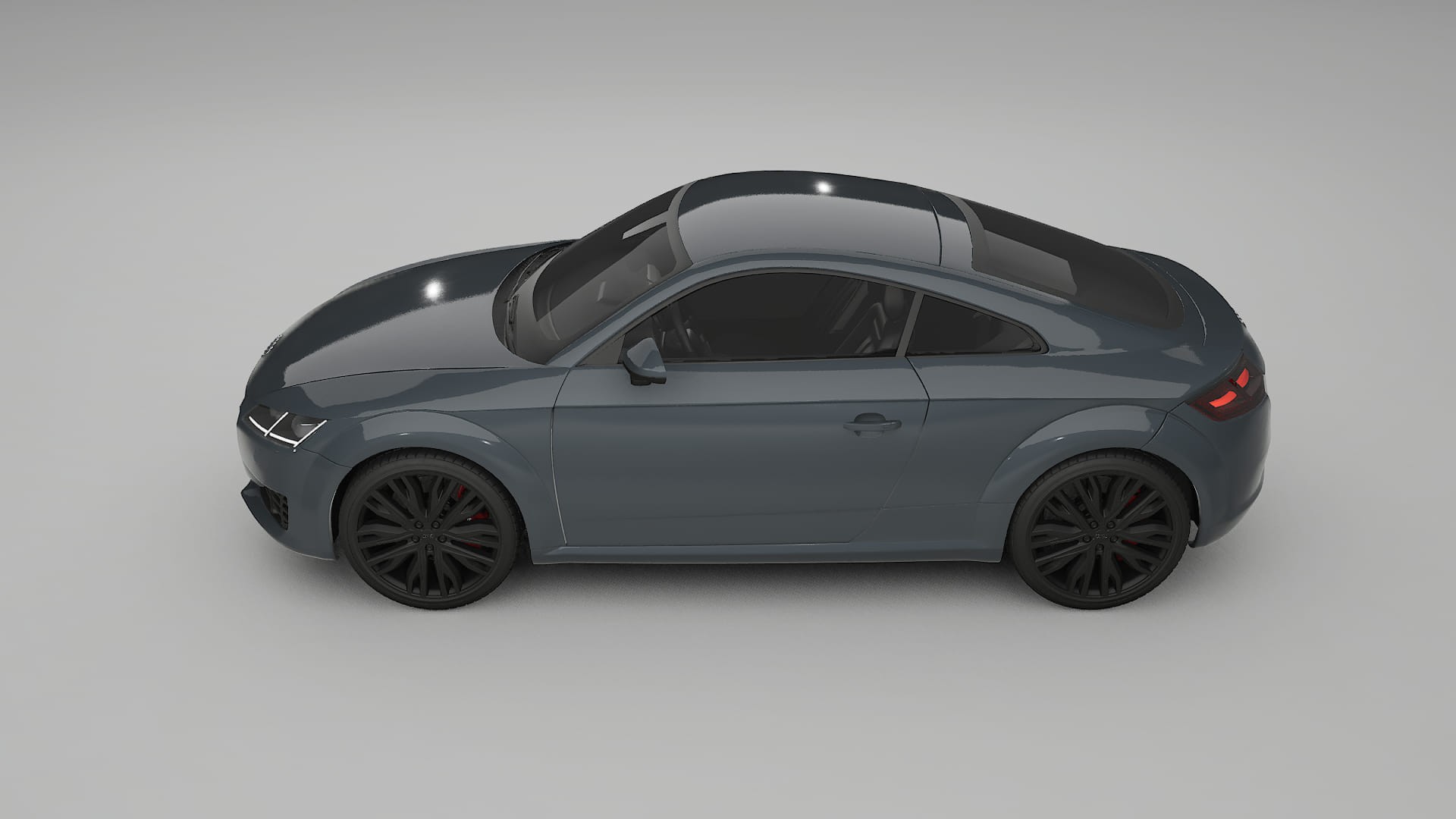 Audi TT Coupe 8S prefacelift pre-LCI TPU Paint Protection Film | GRANITE Color Change PPF Full Pre-Cut Kit