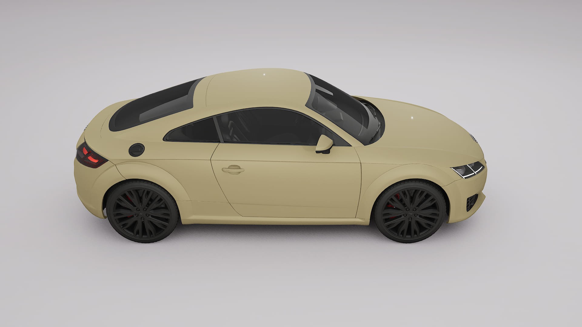 Audi TT Coupe 8S prefacelift pre-LCI TPU Paint Protection Film | SAND Color Change PPF Full Pre-Cut Kit