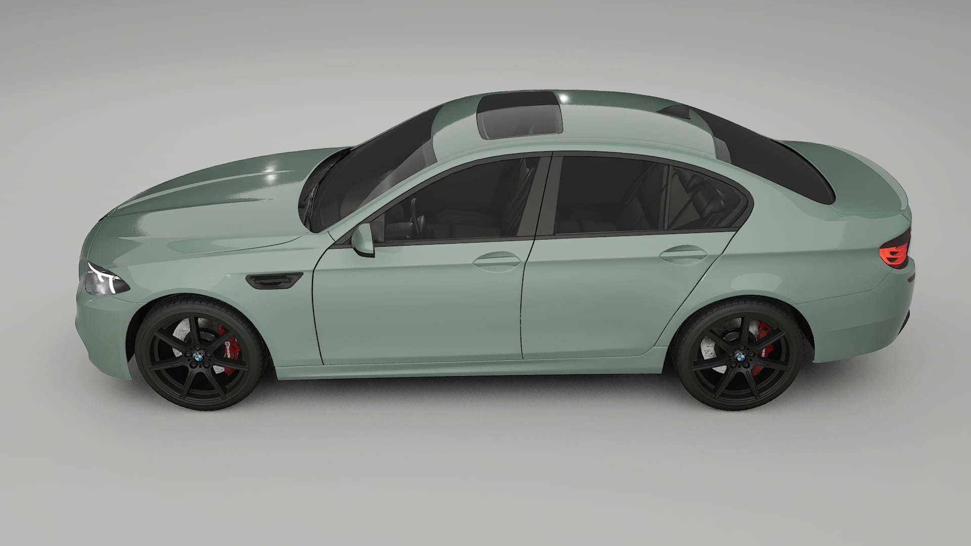 BMW M5 F10 TPU Paint Protection Film | CINDER Color Change PPF Full Pre-Cut Kit