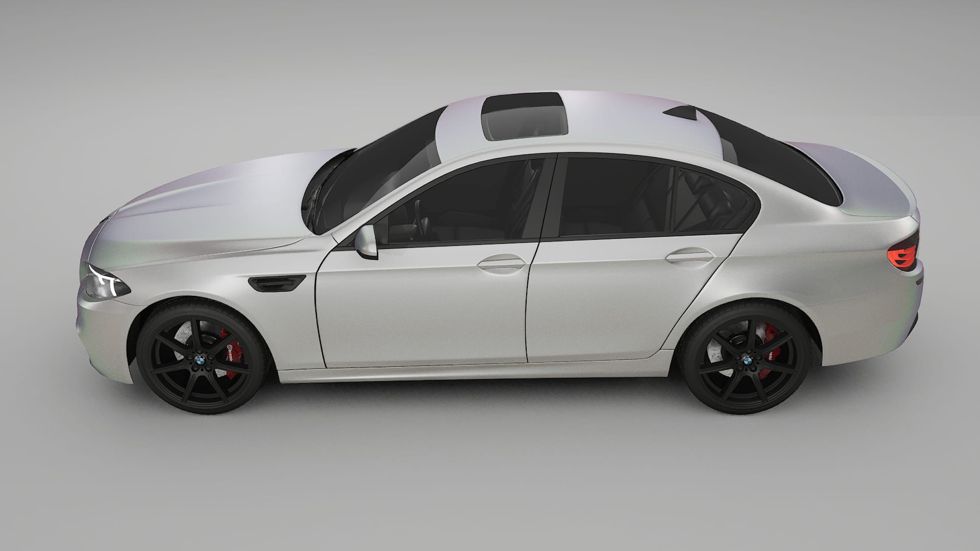 BMW M5 F10 TPU Paint Protection Film | NEBULA Color Change PPF Full Pre-Cut Kit