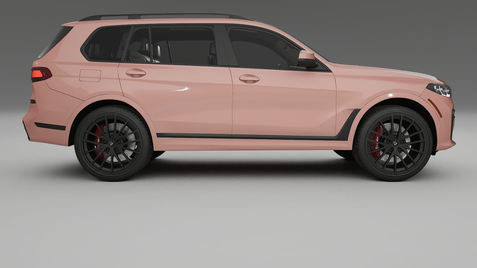BMW X7 M G07 TPU Paint Protection Film | BLUSH Color Change PPF Full Pre-Cut Kit