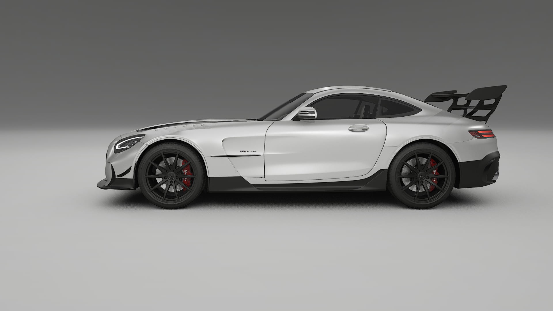 Mercedes AMG GT Black Series C192 Coupe TPU Paint Protection Film | OPAL Color Change PPF Full Pre-Cut Kit