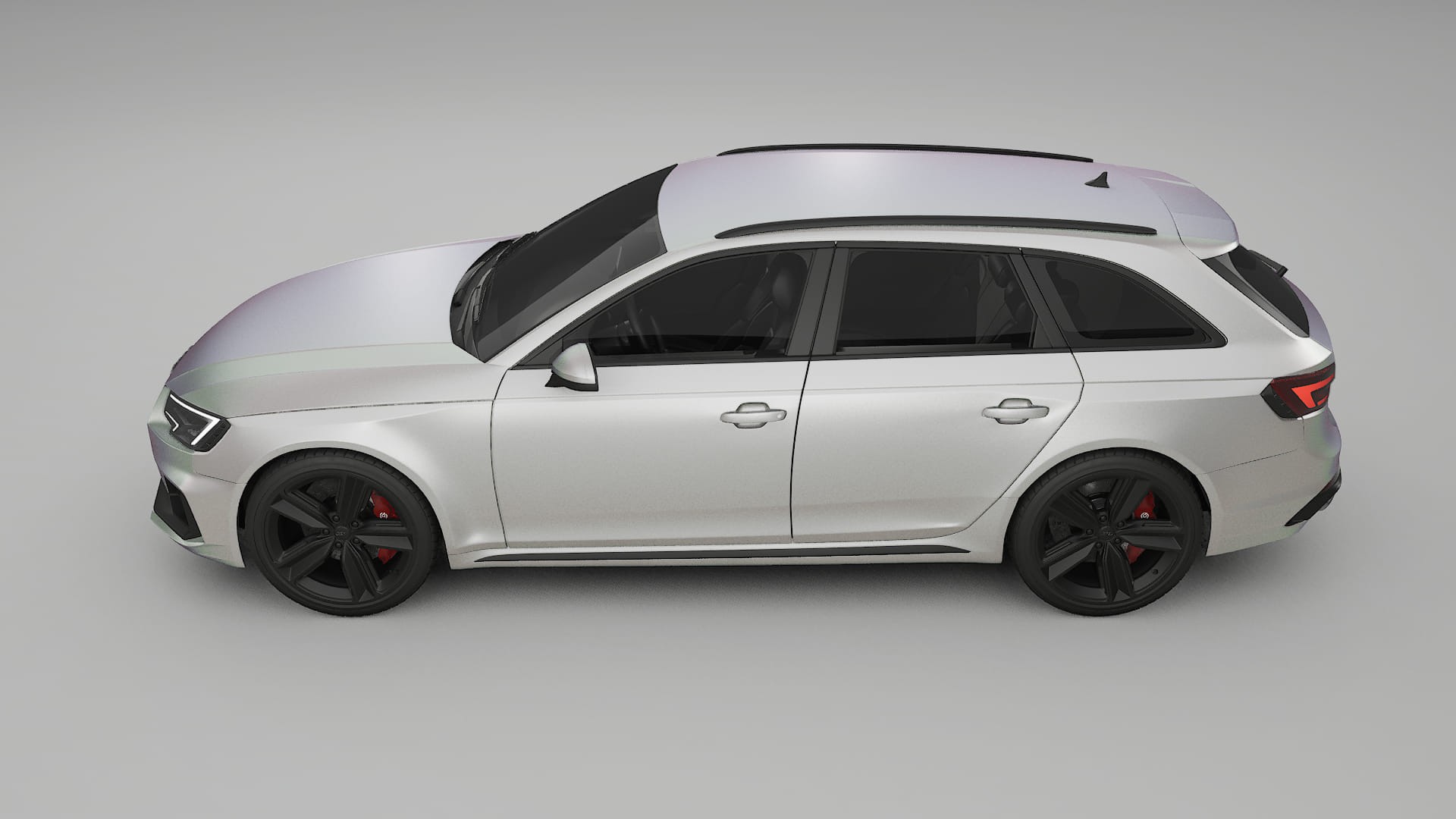 Audi RS4 Avant B9 prefacelift pre-LCI TPU Paint Protection Film | NEBULA Color Change PPF Full Pre-Cut Kit