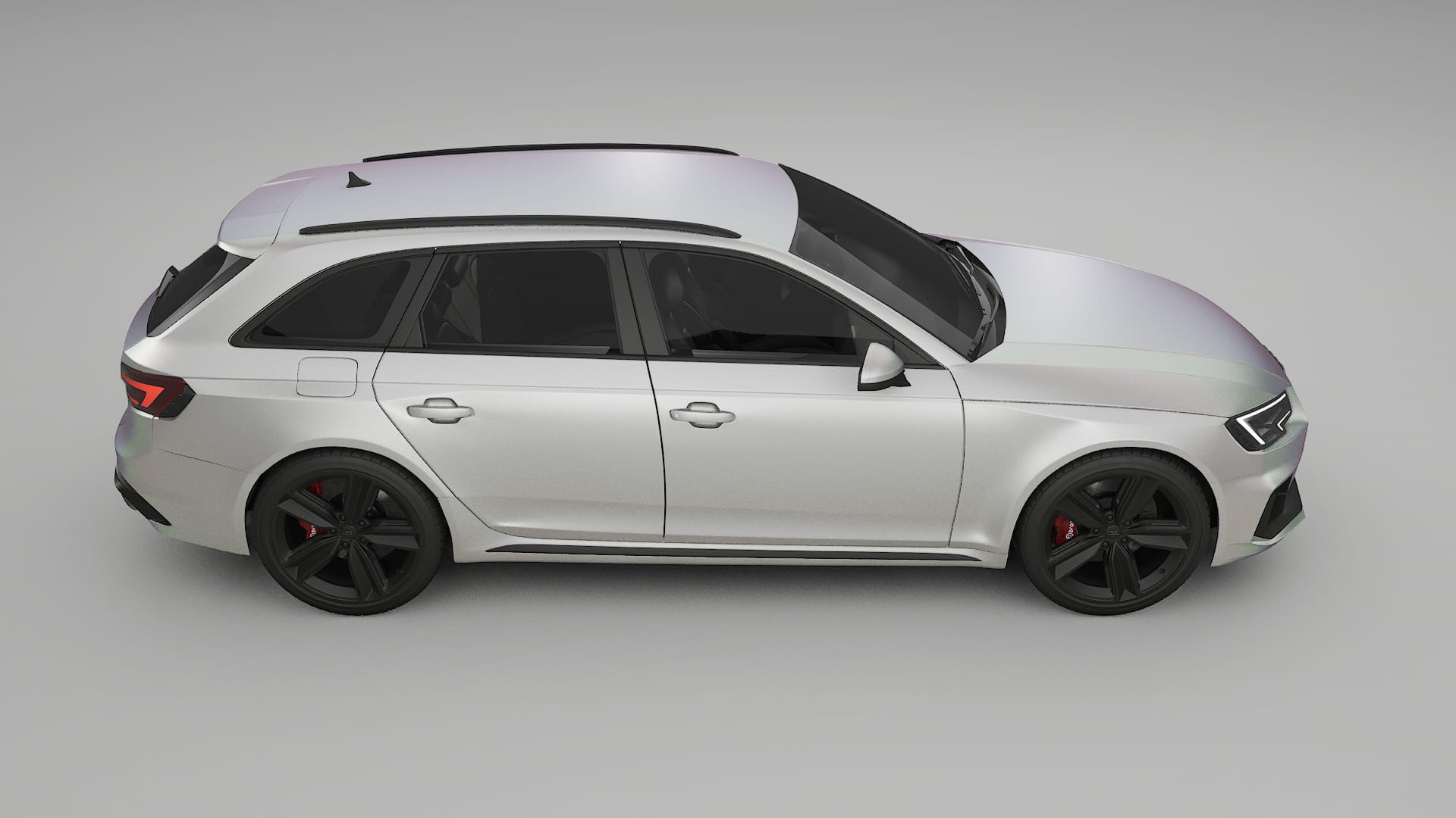 Audi RS4 Avant B9 prefacelift pre-LCI TPU Paint Protection Film | NEBULA Color Change PPF Full Pre-Cut Kit
