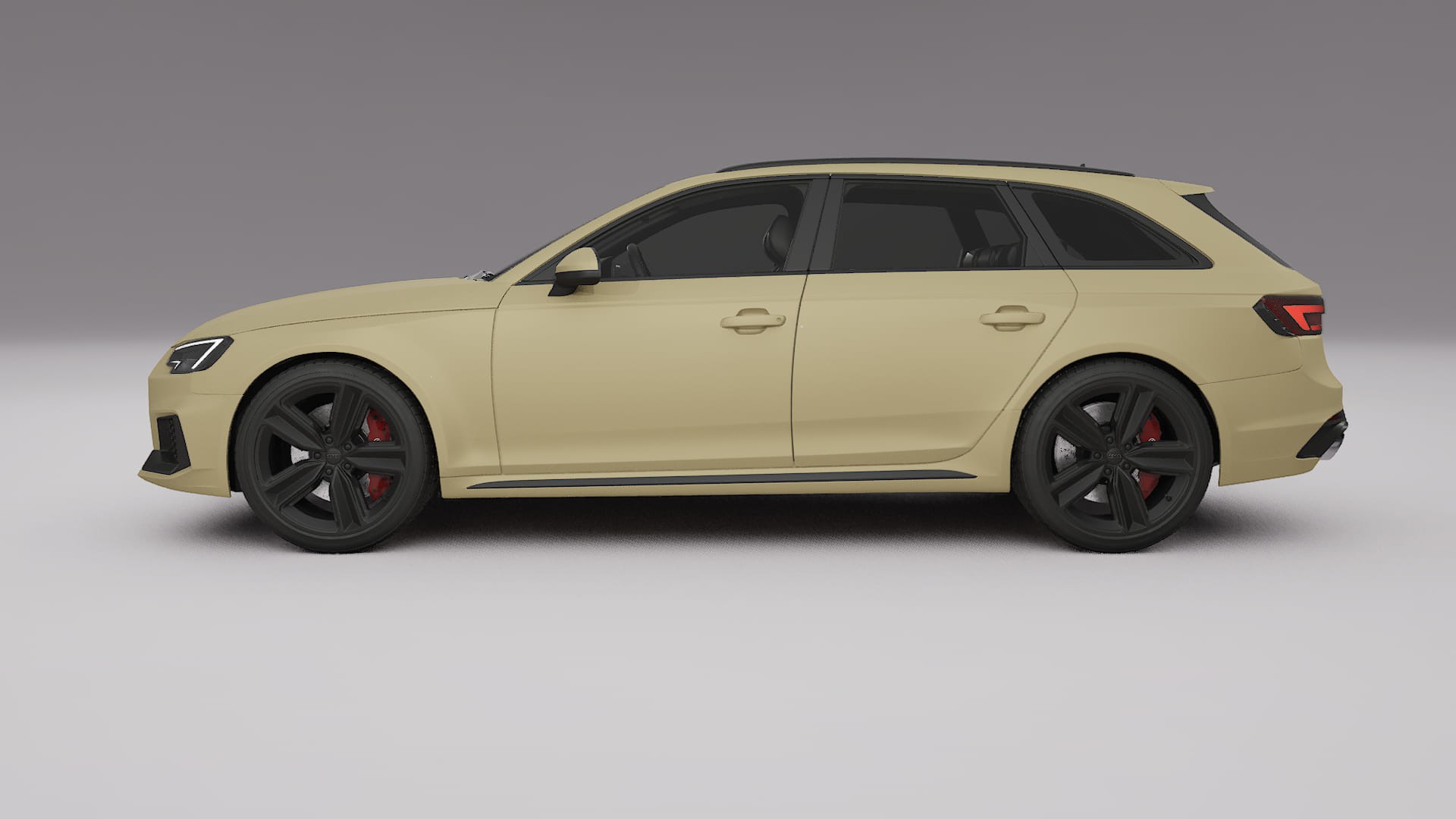 Audi RS4 Avant B9 prefacelift pre-LCI TPU Paint Protection Film | SAND Color Change PPF Full Pre-Cut Kit