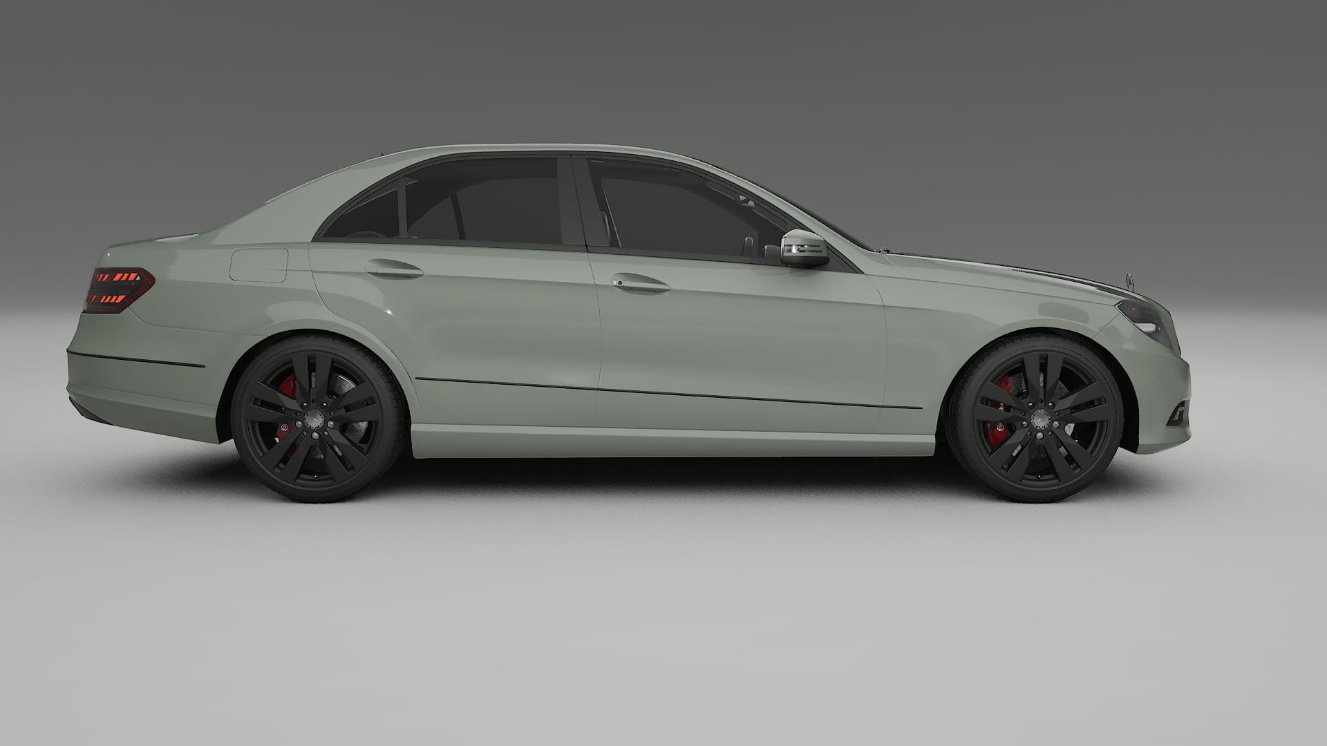 Mercedes E-Class Sedan W212 Prefacelift pre-LCI TPU Paint Protection Film | SLATE Color Change PPF Full Pre-Cut Kit