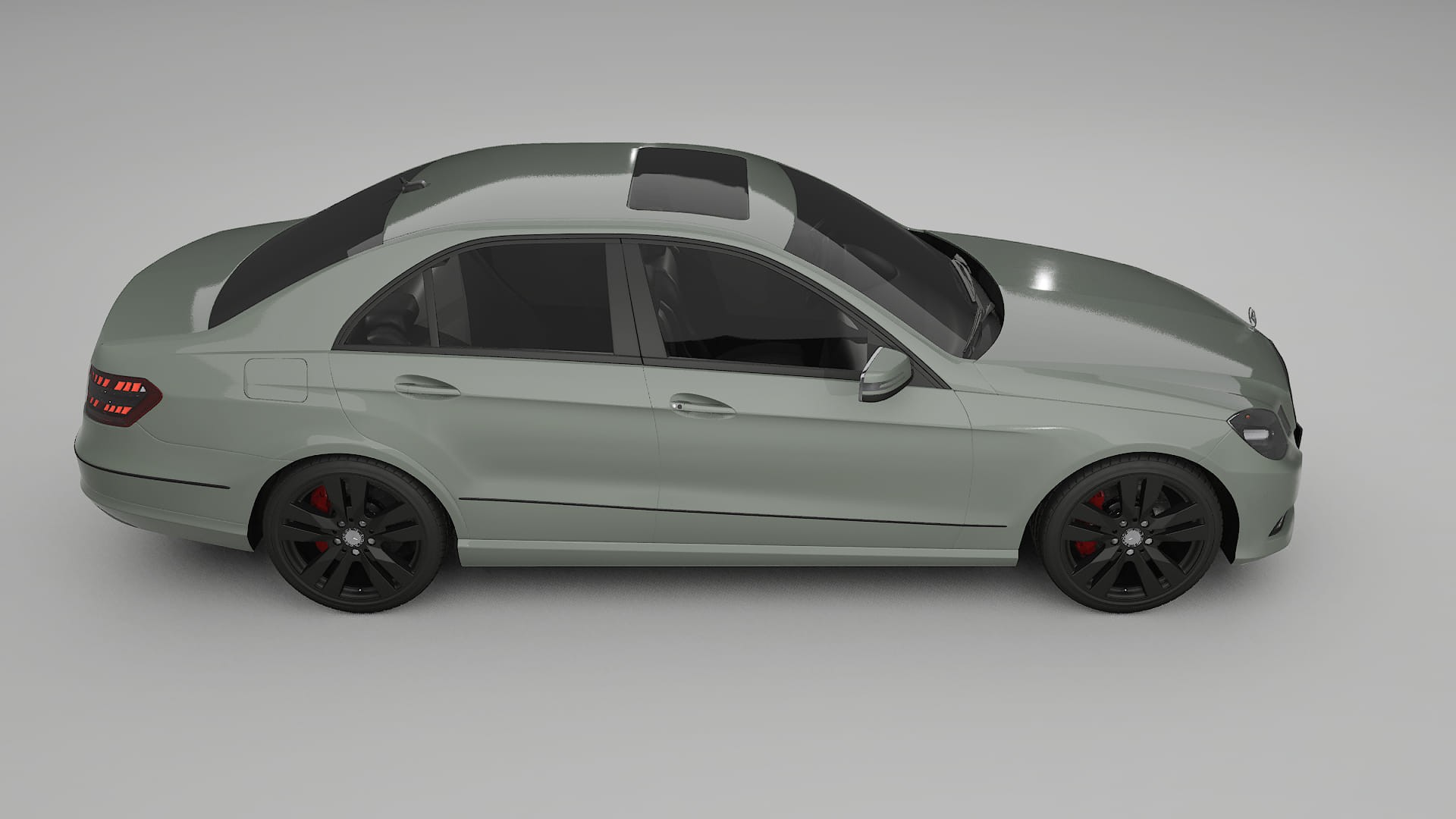 Mercedes E-Class Sedan W212 Prefacelift pre-LCI TPU Paint Protection Film | SLATE Color Change PPF Full Pre-Cut Kit