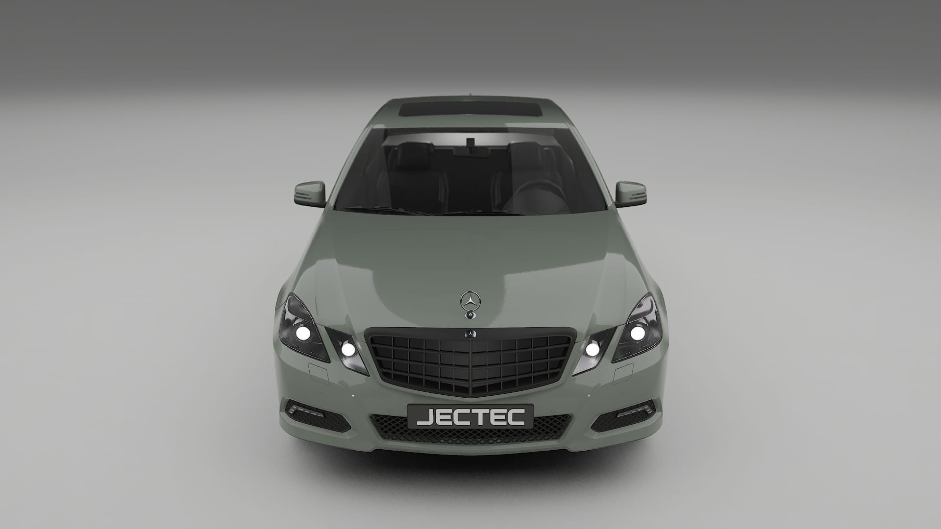 Mercedes E-Class Sedan W212 Prefacelift pre-LCI TPU Paint Protection Film | SLATE Color Change PPF Full Pre-Cut Kit