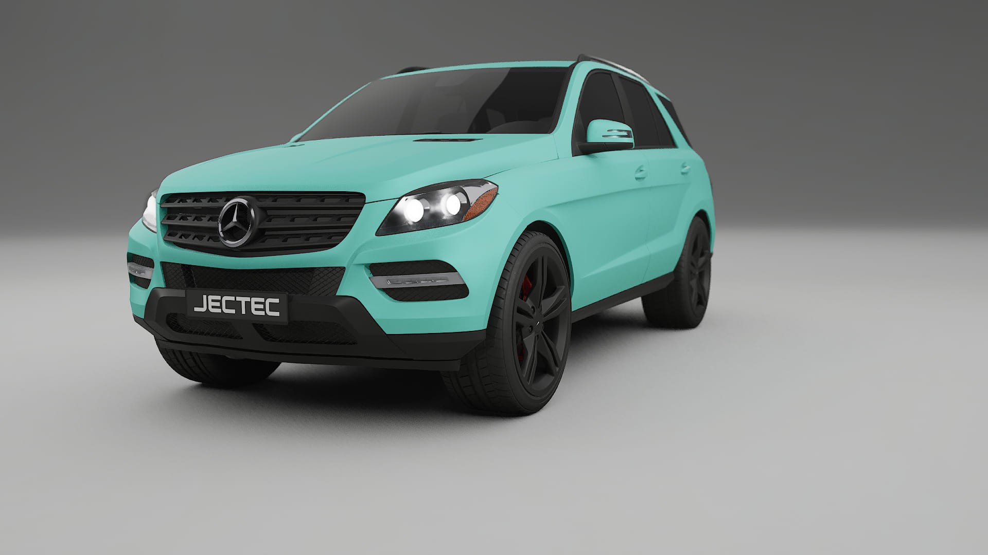 Mercedes M-class W166 TPU Paint Protection Film | FROST Color Change PPF Full Pre-Cut Kit