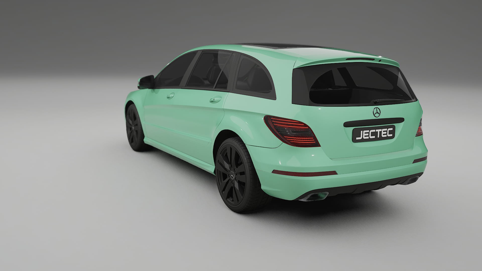 Mercedes R-class W251 facelift LCI TPU Paint Protection Film | DUSTY Color Change PPF Full Pre-Cut Kit