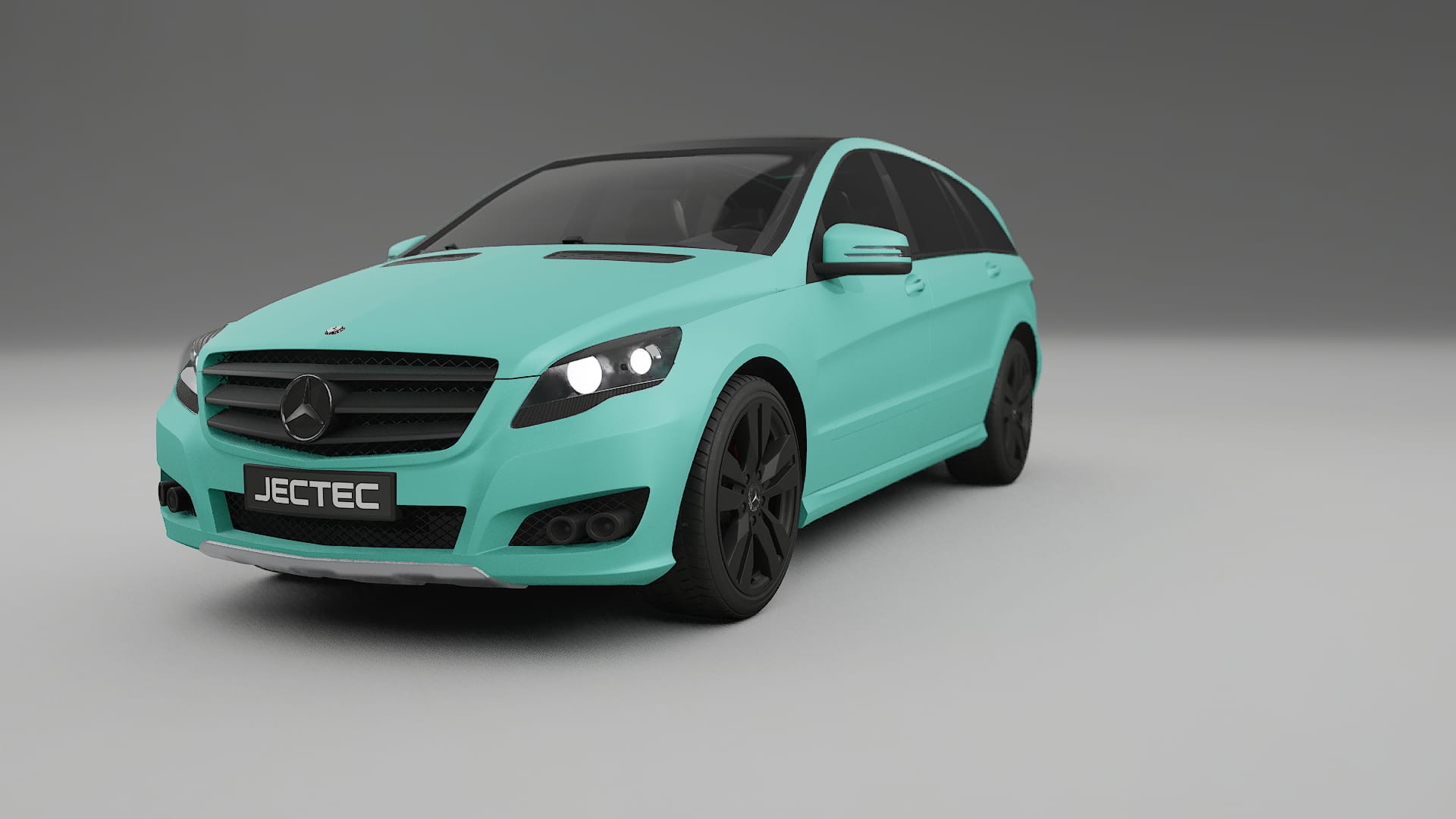 Mercedes R-class W251 facelift LCI TPU Paint Protection Film | FROST Color Change PPF Full Pre-Cut Kit