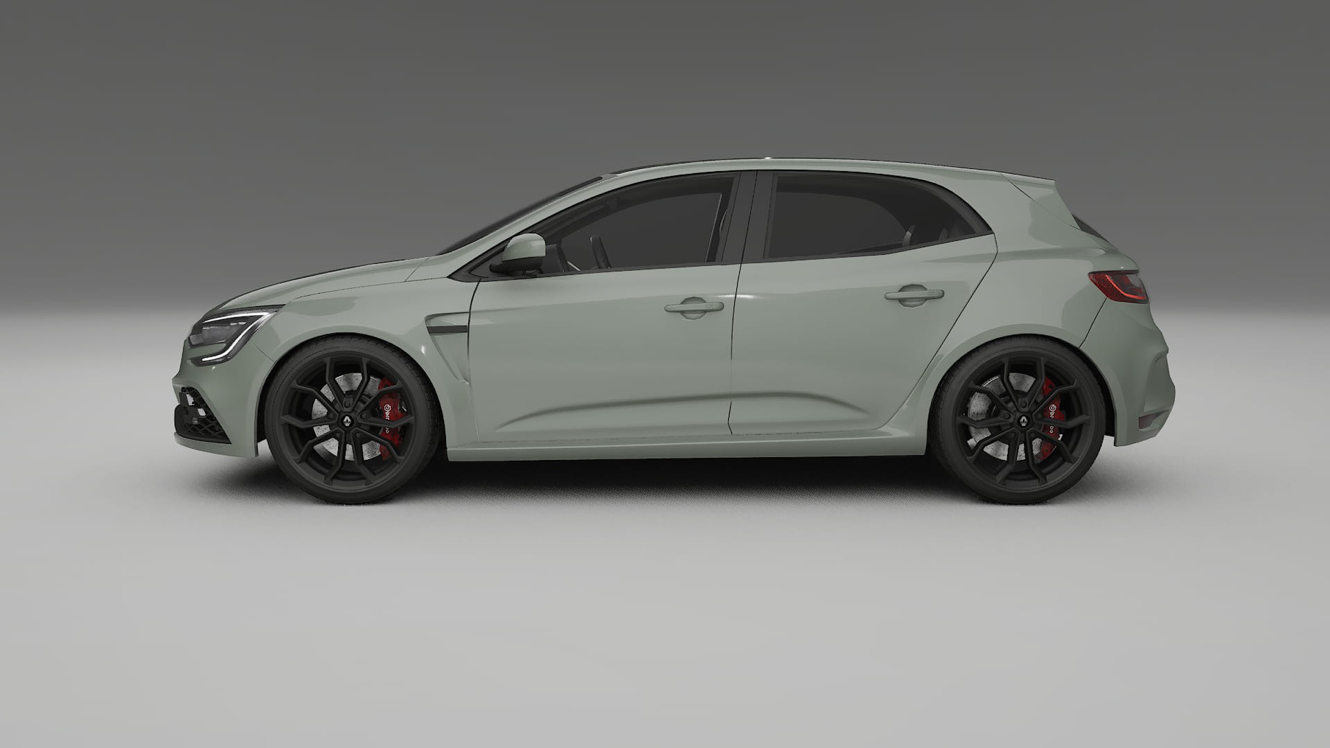 Renault Megane RS IV TPU Paint Protection Film | SLATE Color Change PPF Full Pre-Cut Kit