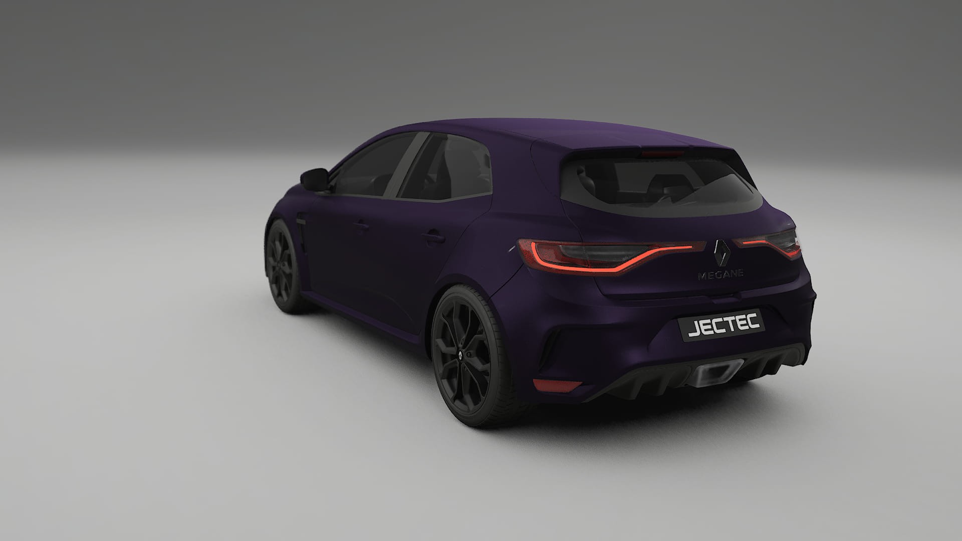 Renault Megane RS IV TPU Paint Protection Film | VIOLET Color Change PPF Full Pre-Cut Kit
