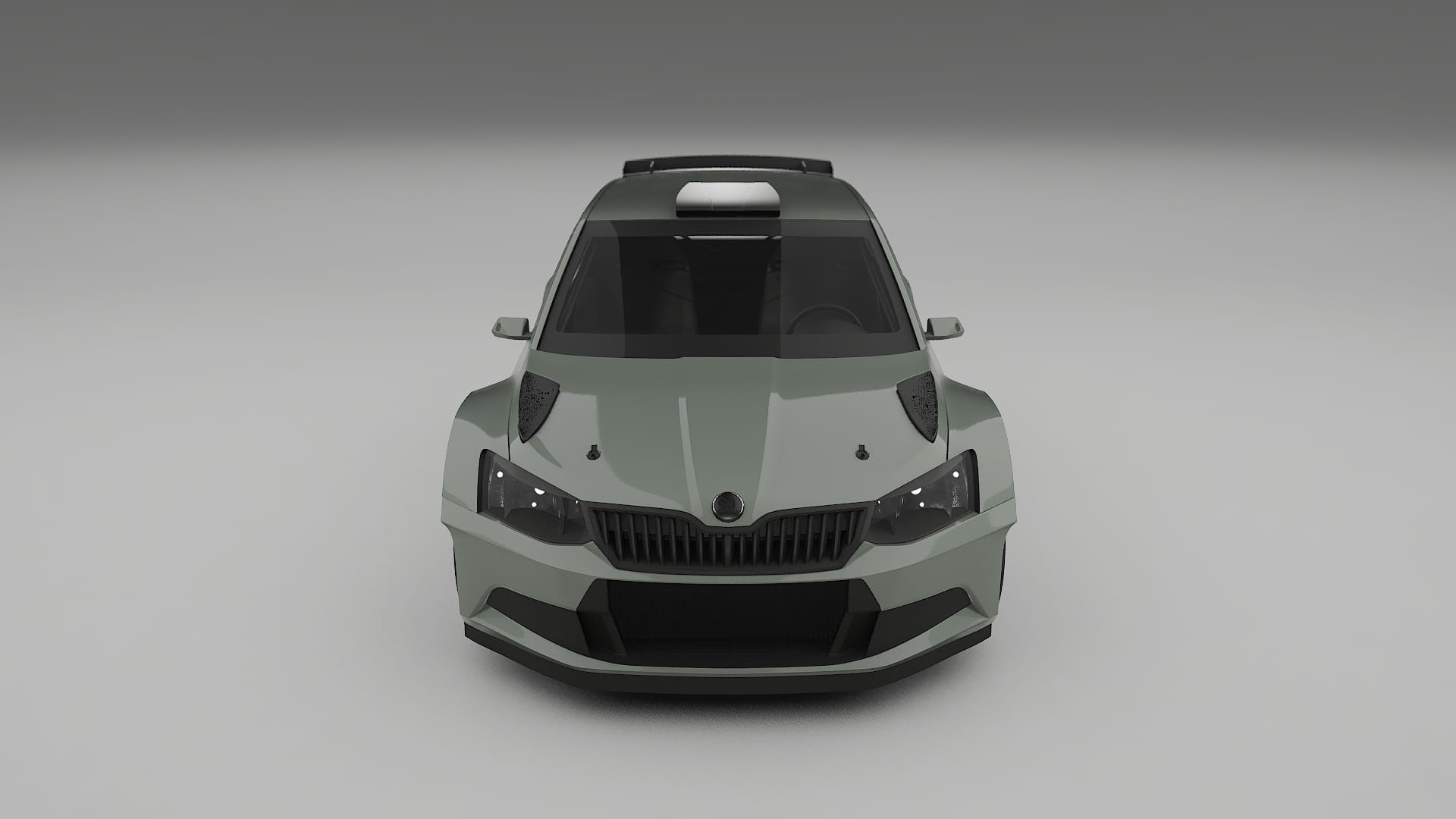 Škoda Fabia R5 6V TPU Paint Protection Film | SLATE Color Change PPF Full Pre-Cut Kit