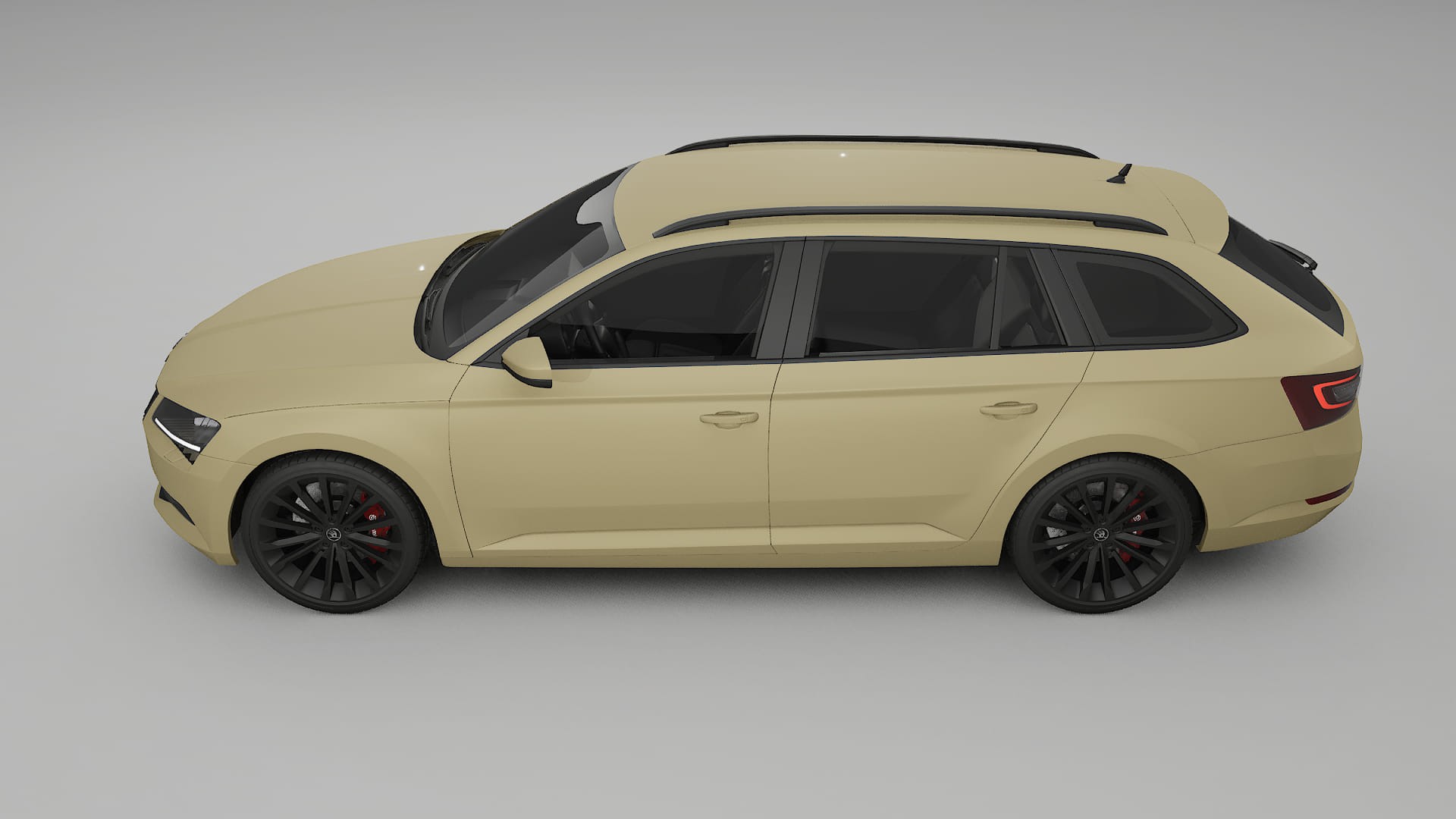 Škoda Superb B8 TPU Paint Protection Film | SAND Color Change PPF Full Pre-Cut Kit