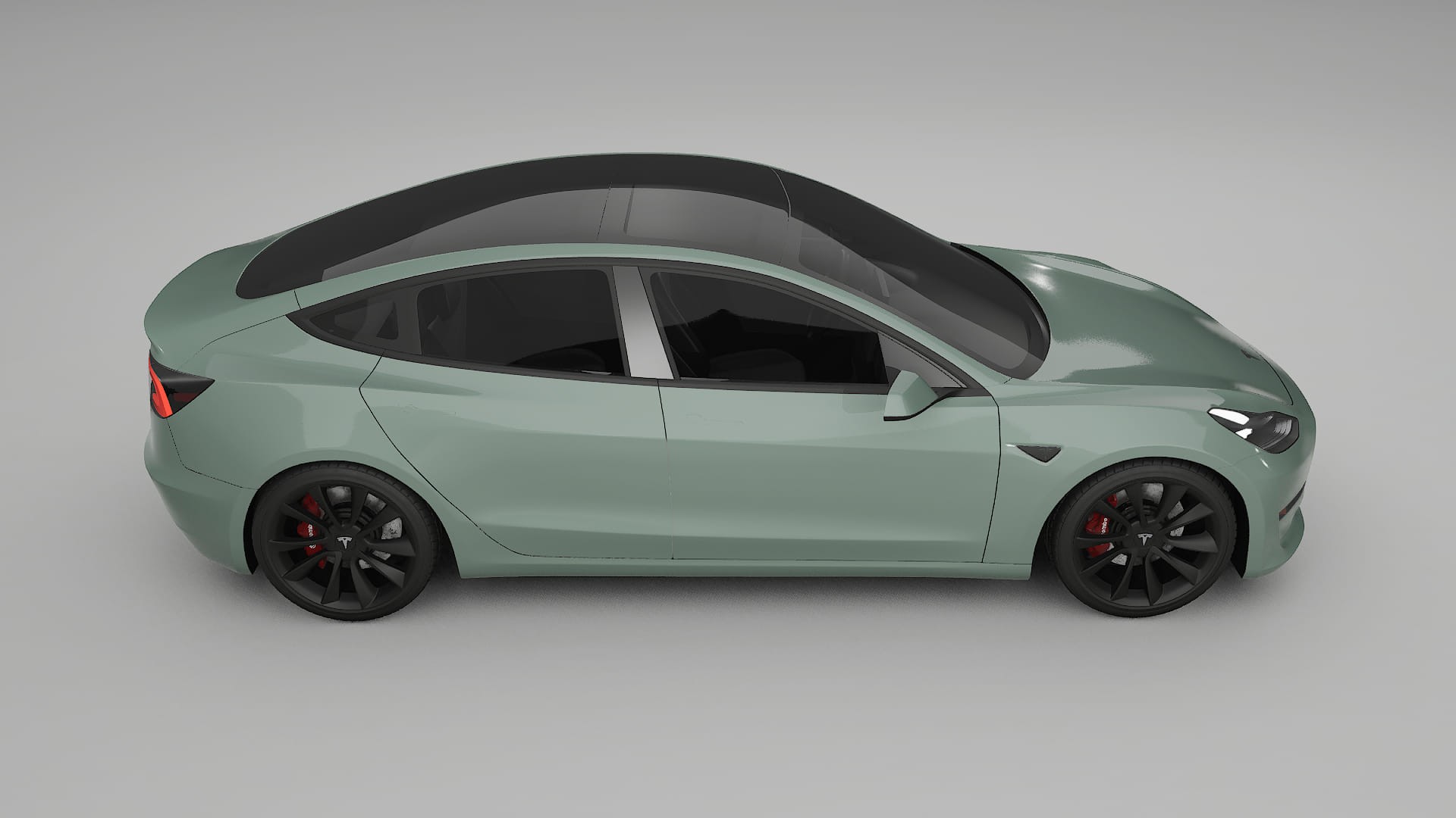 Tesla Model3 TPU Paint Protection Film | CINDER Color Change PPF Full Pre-Cut Kit