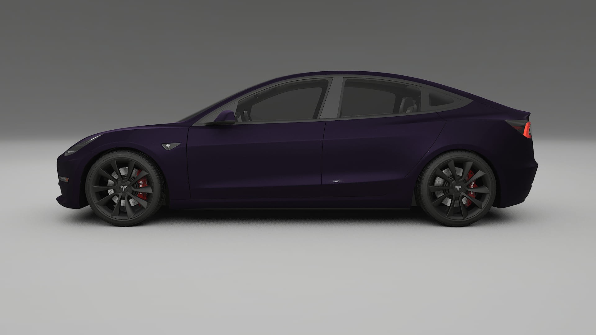 Tesla Model3 TPU Paint Protection Film | VIOLET Color Change PPF Full Pre-Cut Kit