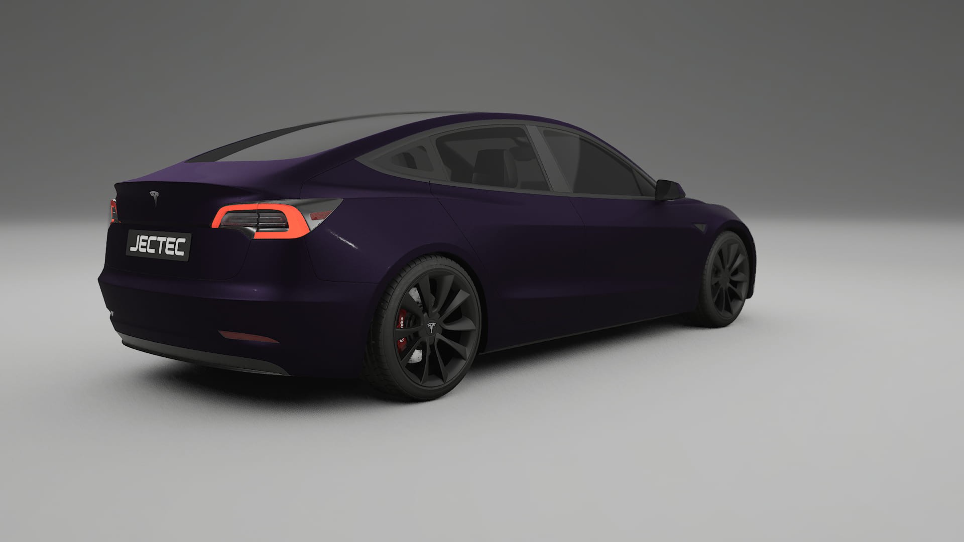 Tesla Model3 TPU Paint Protection Film | VIOLET Color Change PPF Full Pre-Cut Kit