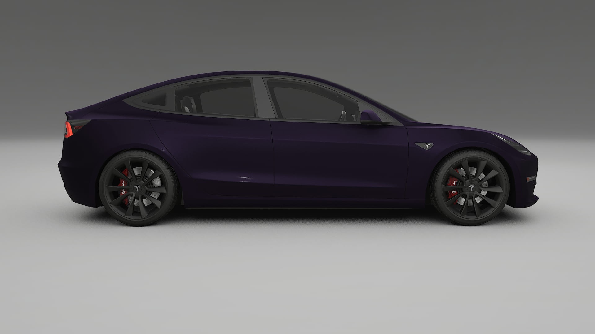 Tesla Model3 TPU Paint Protection Film | VIOLET Color Change PPF Full Pre-Cut Kit