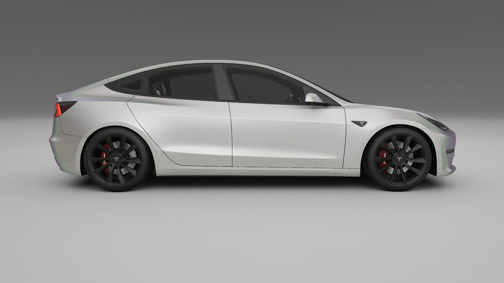 Tesla Model3 TPU Paint Protection Film | NEBULA Color Change PPF Full Pre-Cut Kit
