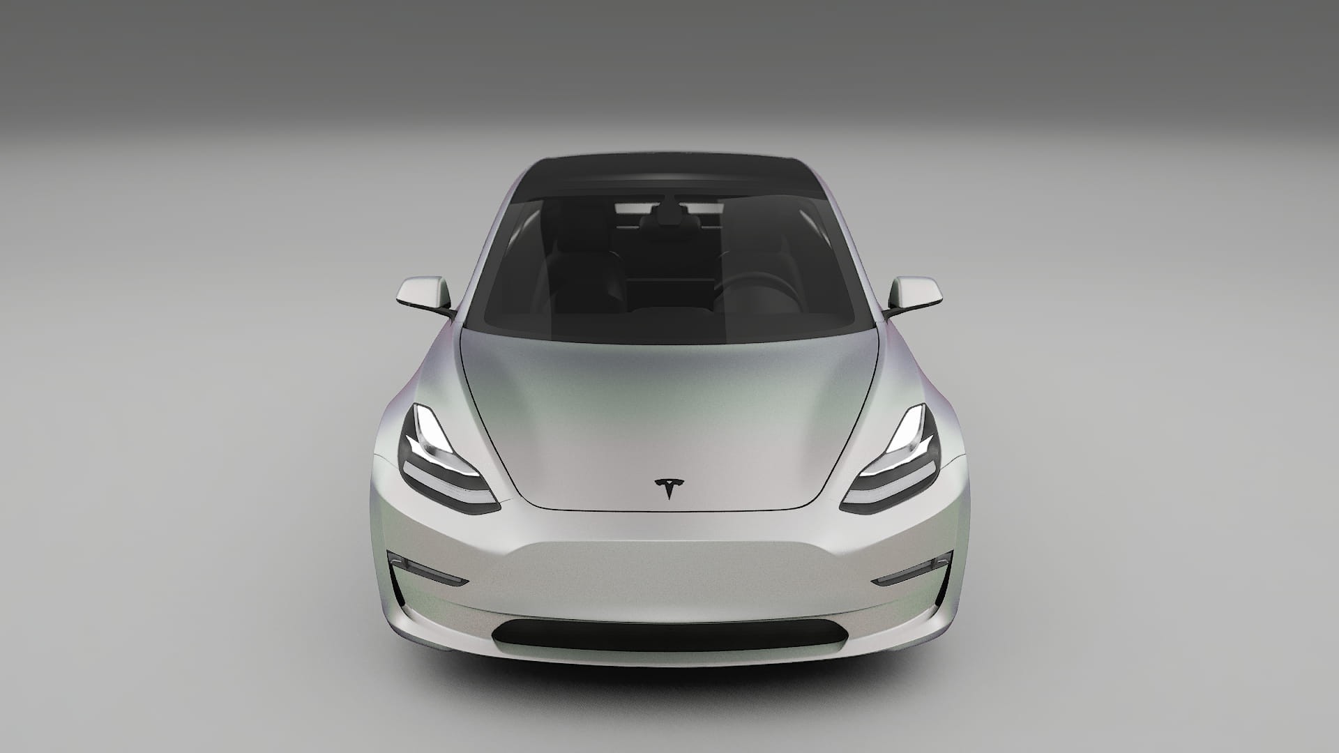 Tesla Model3 TPU Paint Protection Film | NEBULA Color Change PPF Full Pre-Cut Kit