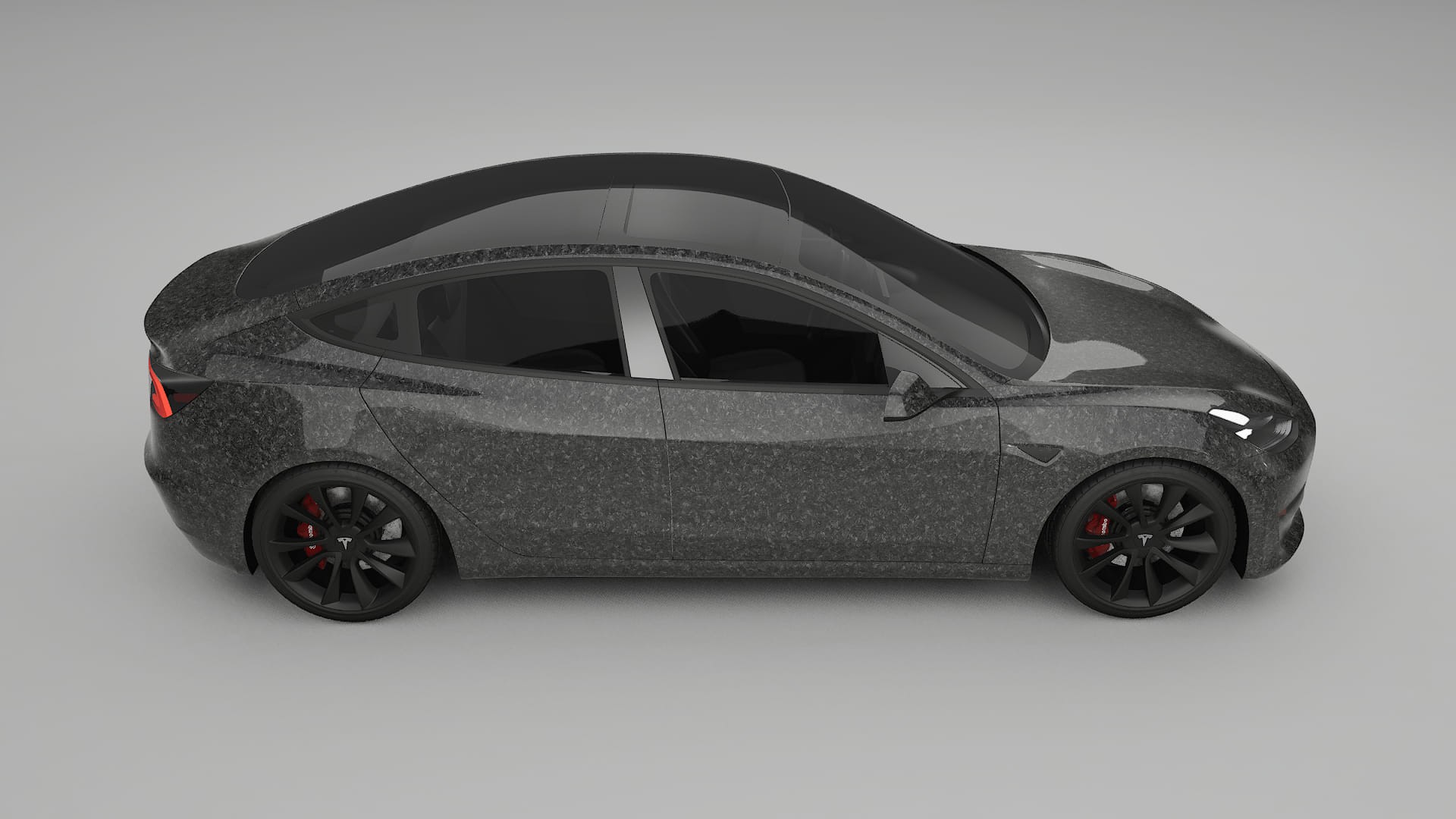 Tesla Model3 TPU Paint Protection Film | FORGED S Color Change PPF Full Pre-Cut Kit