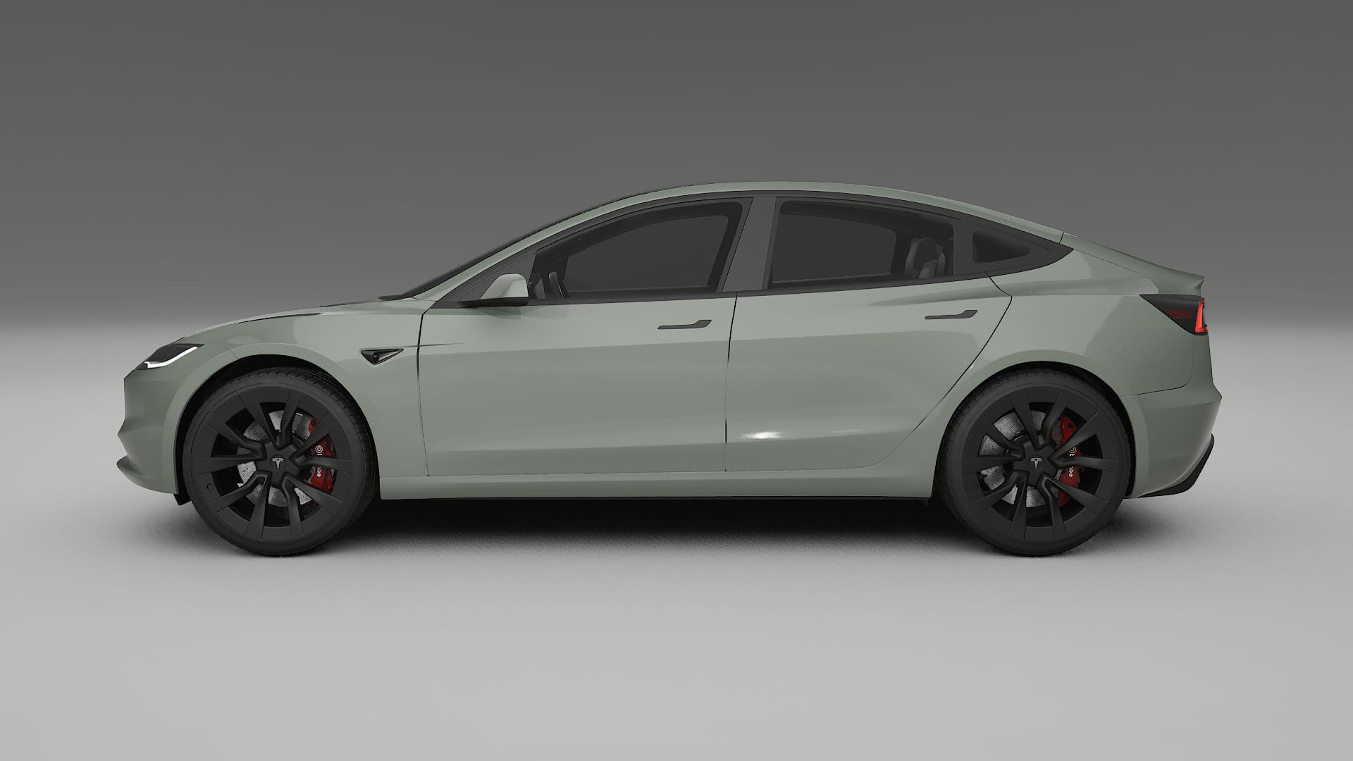 Tesla Model3 Highland TPU Paint Protection Film | SLATE Color Change PPF Full Pre-Cut Kit