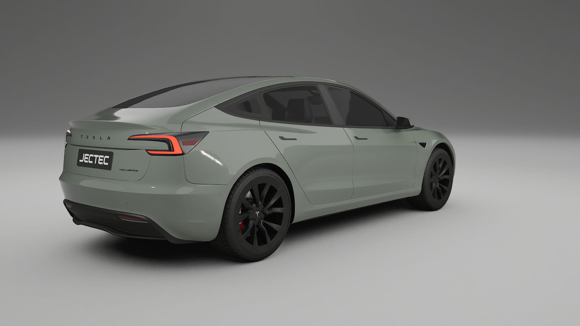 Tesla Model3 Highland TPU Paint Protection Film | SLATE Color Change PPF Full Pre-Cut Kit