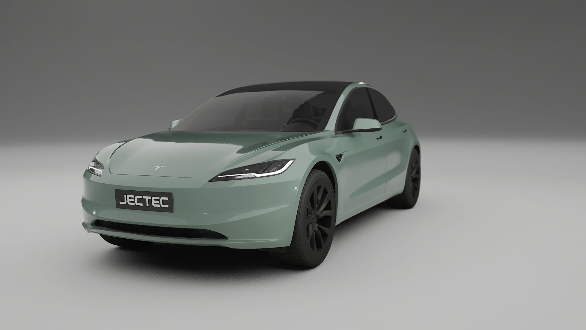 Tesla Model3 Highland TPU Paint Protection Film | CINDER Color Change PPF Full Pre-Cut Kit