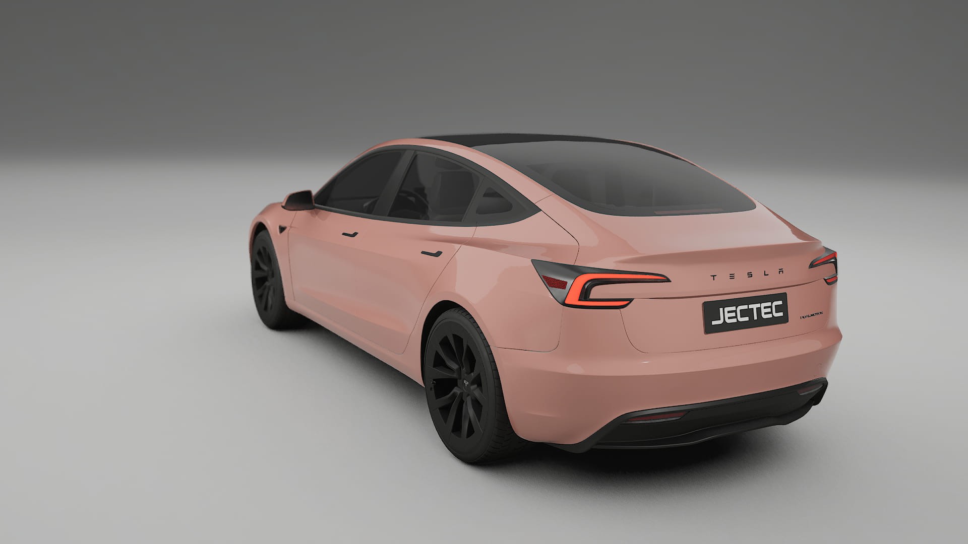 Tesla Model3 Highland TPU Paint Protection Film | BLUSH Color Change PPF Full Pre-Cut Kit