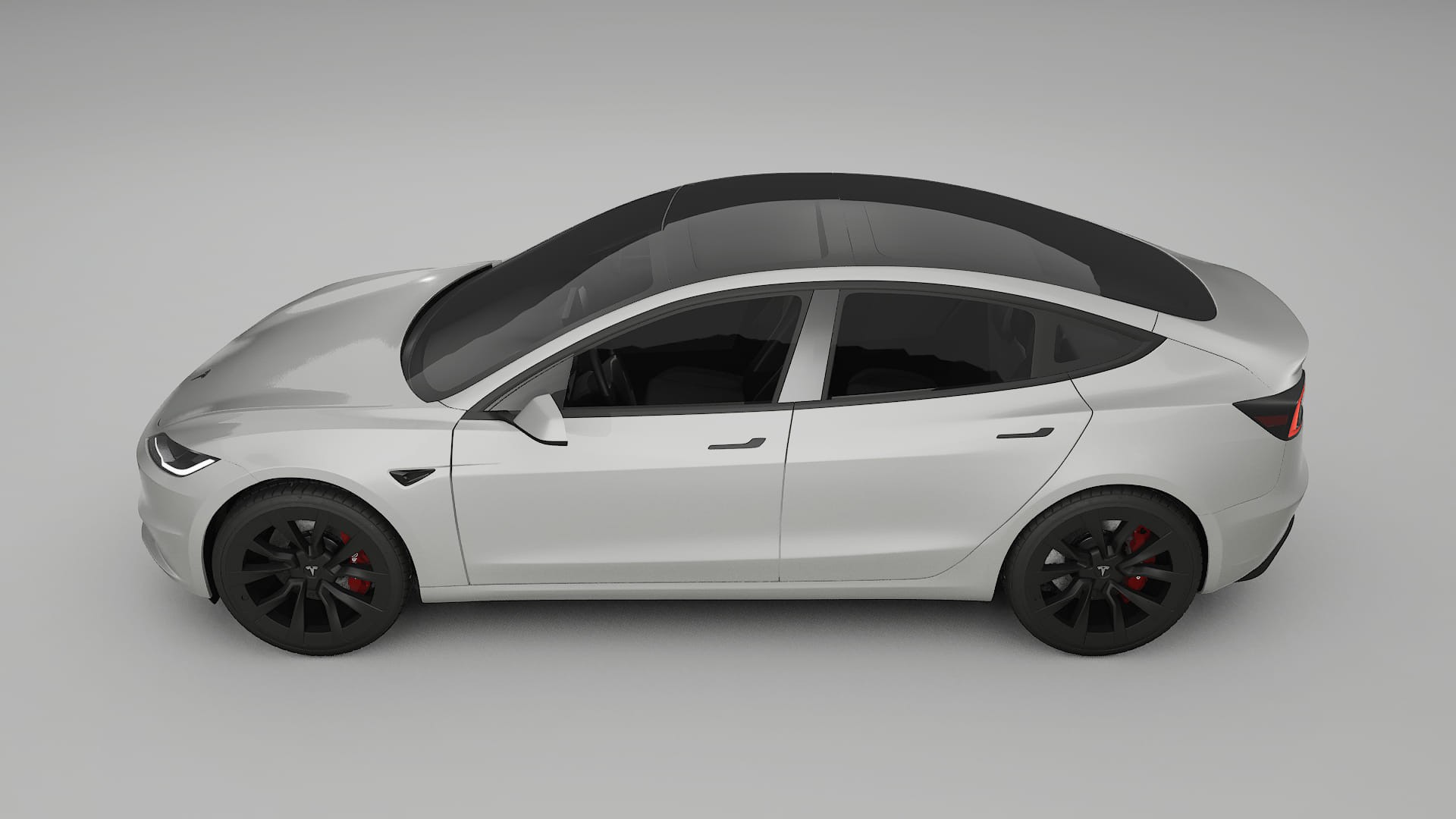 Tesla Model3 Highland TPU Paint Protection Film | PEARL Color Change PPF Full Pre-Cut Kit