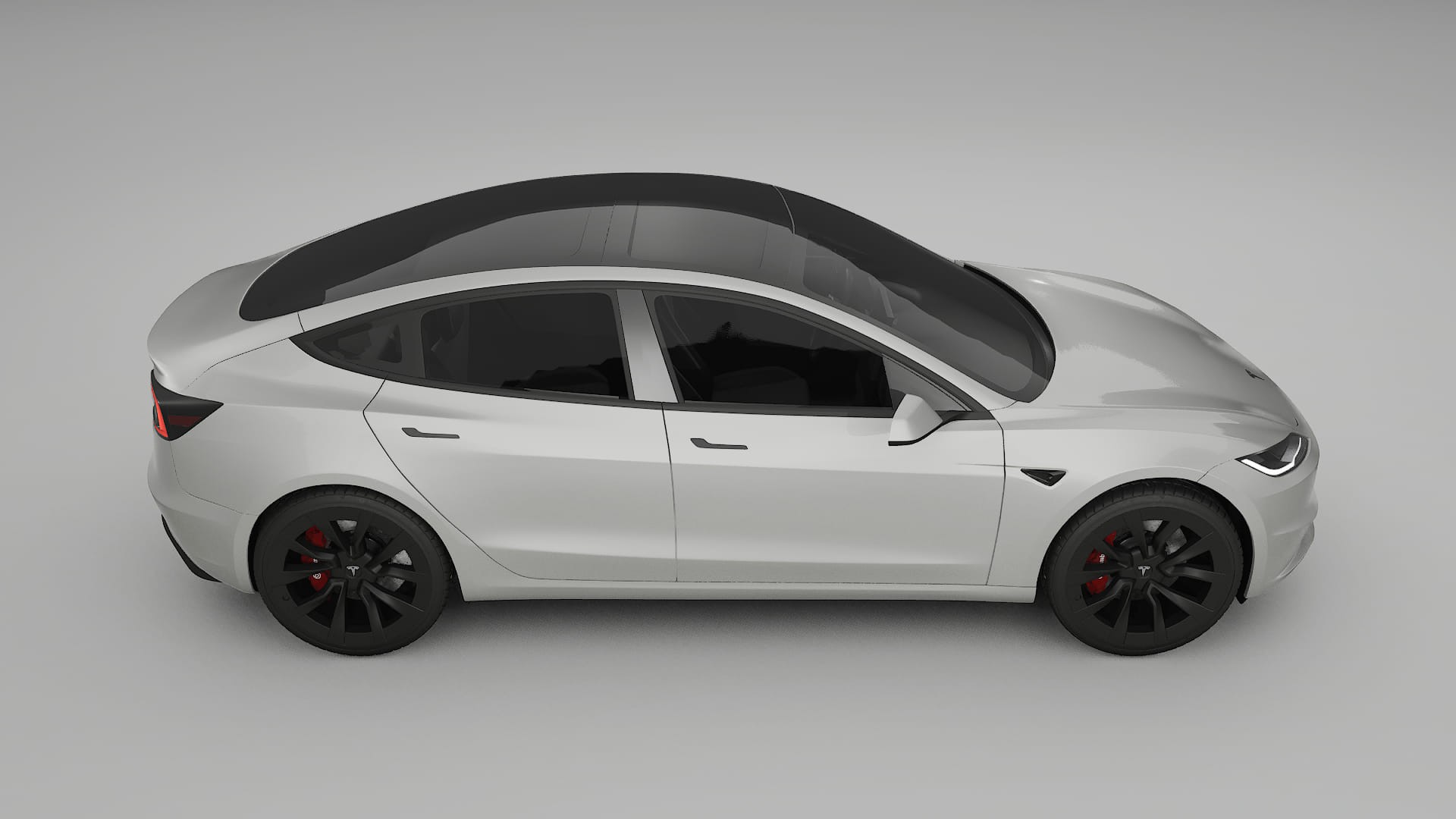Tesla Model3 Highland TPU Paint Protection Film | PEARL Color Change PPF Full Pre-Cut Kit