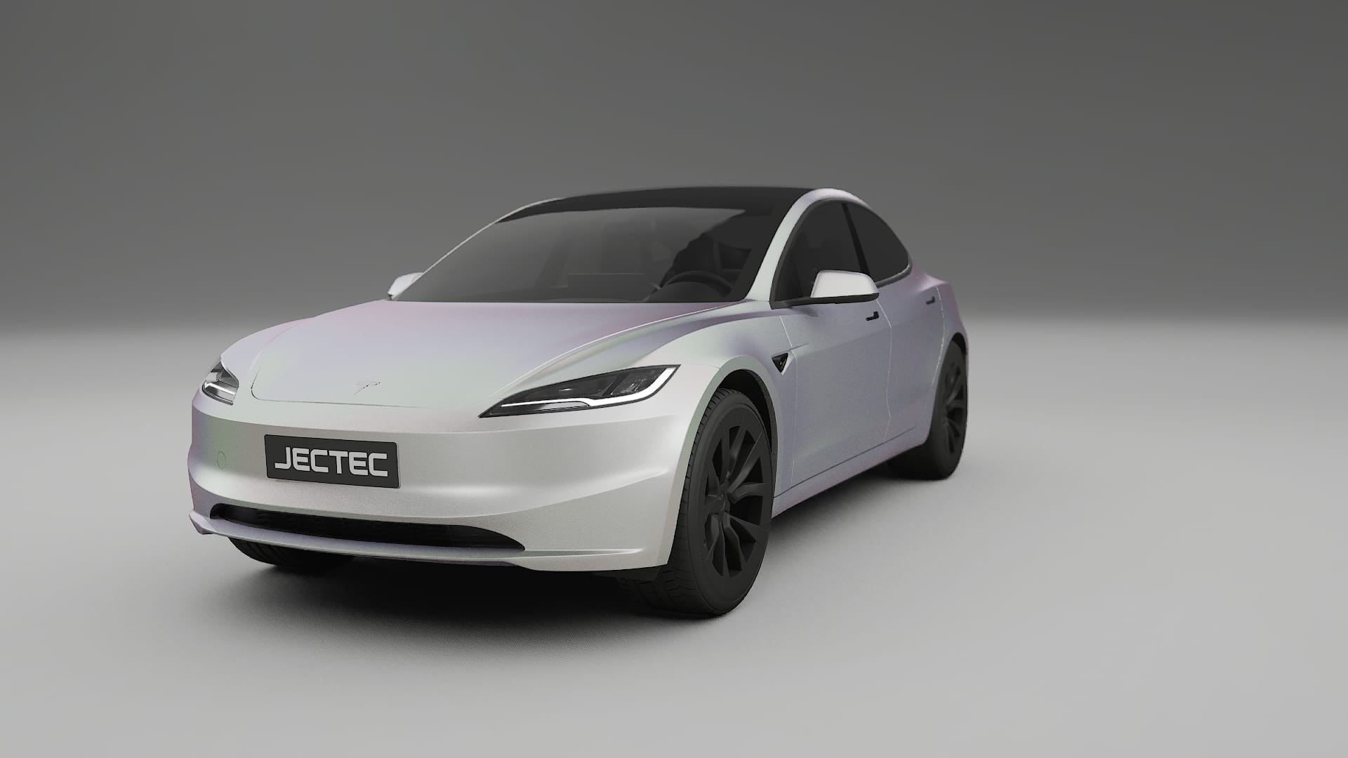 Tesla Model3 Highland TPU Paint Protection Film | NEBULA Color Change PPF Full Pre-Cut Kit