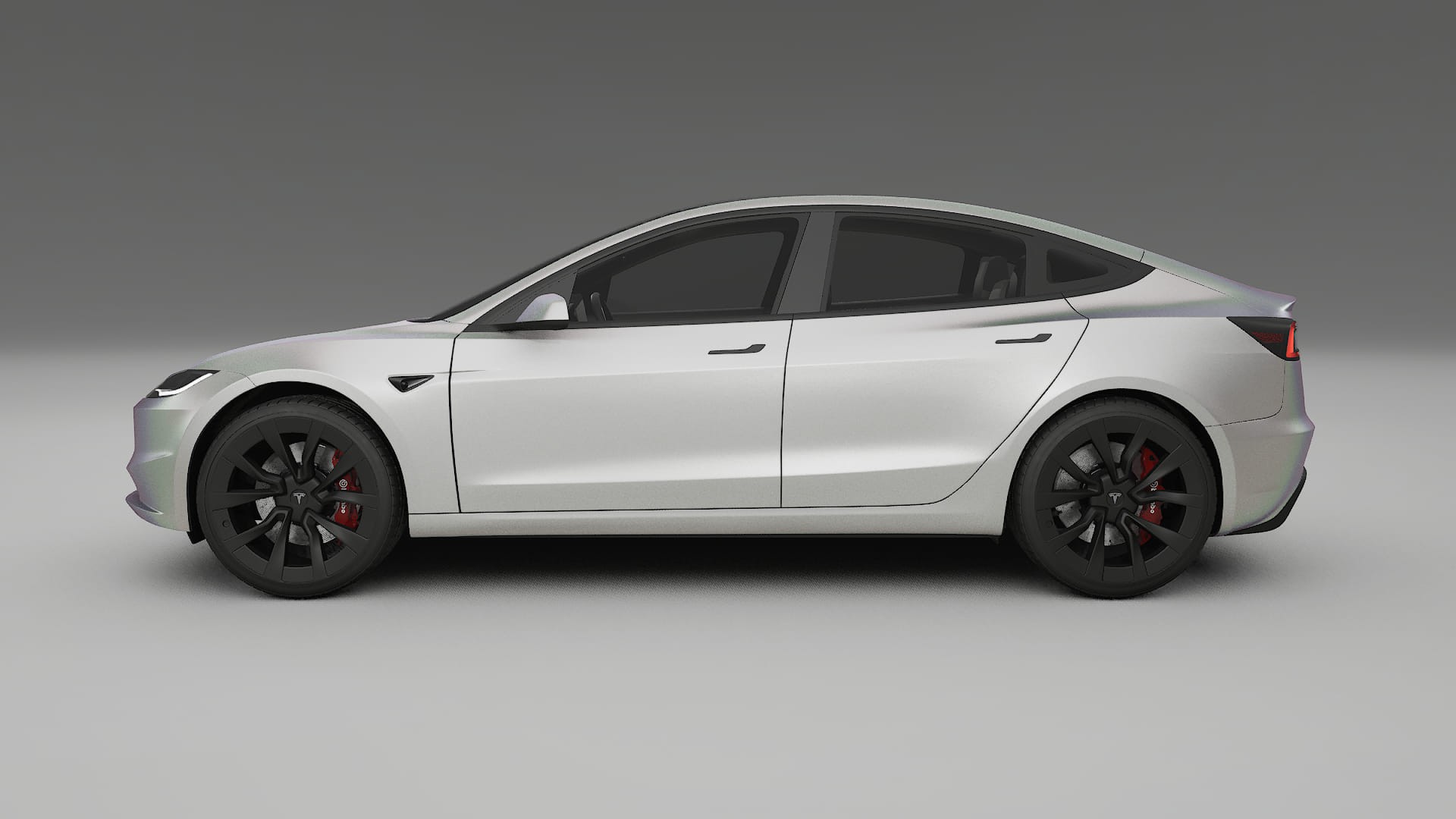 Tesla Model3 Highland TPU Paint Protection Film | NEBULA Color Change PPF Full Pre-Cut Kit