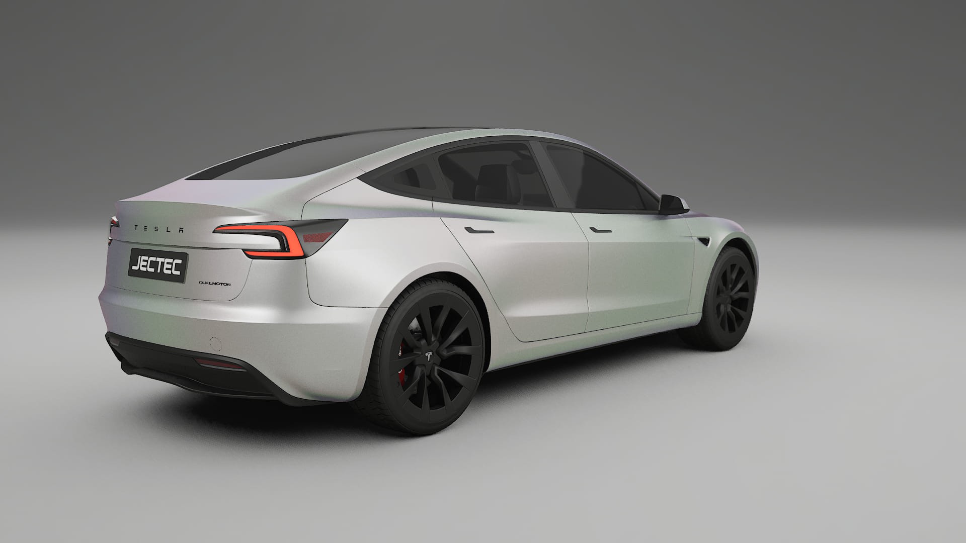 Tesla Model3 Highland TPU Paint Protection Film | NEBULA Color Change PPF Full Pre-Cut Kit