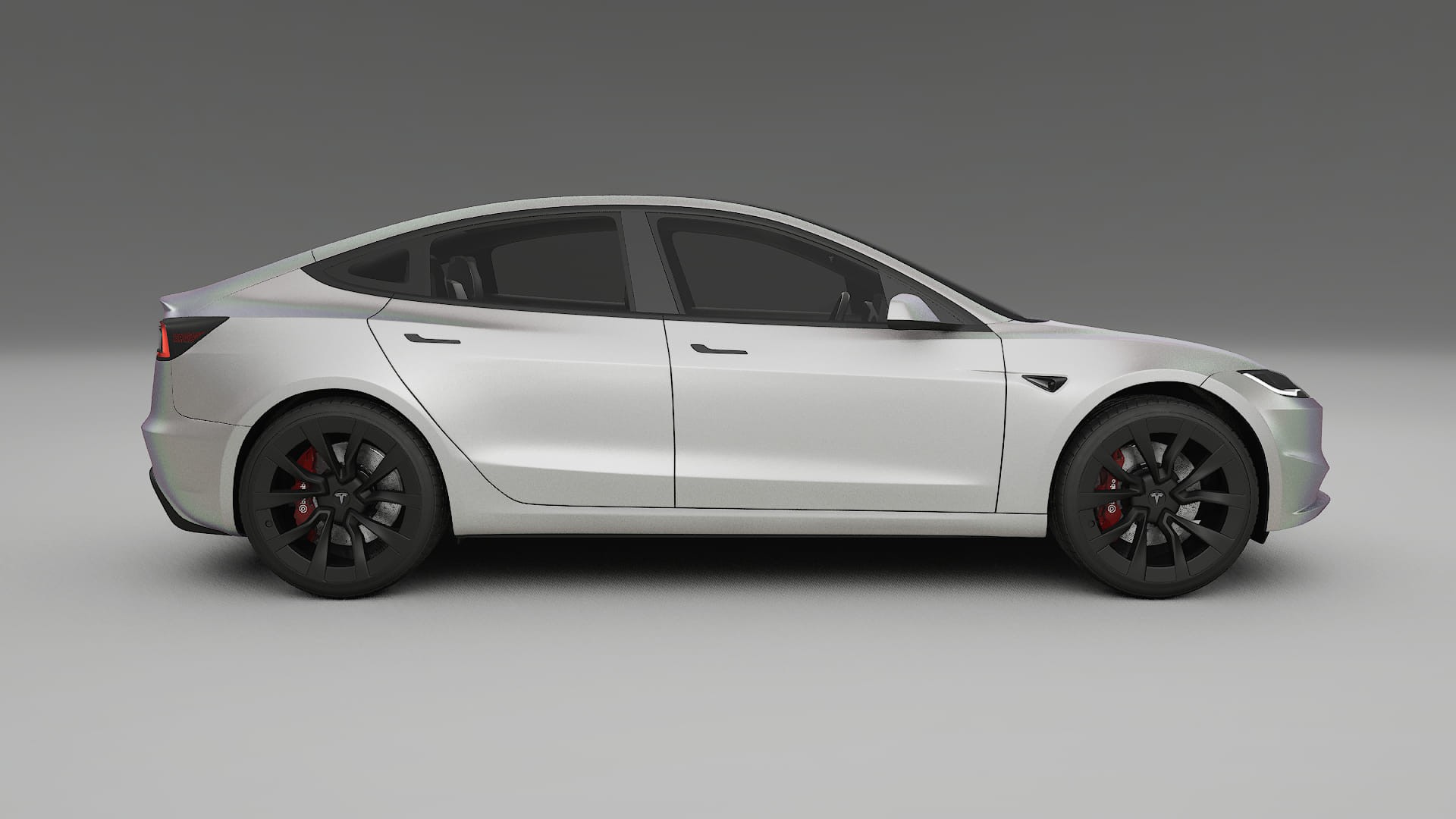 Tesla Model3 Highland TPU Paint Protection Film | NEBULA Color Change PPF Full Pre-Cut Kit