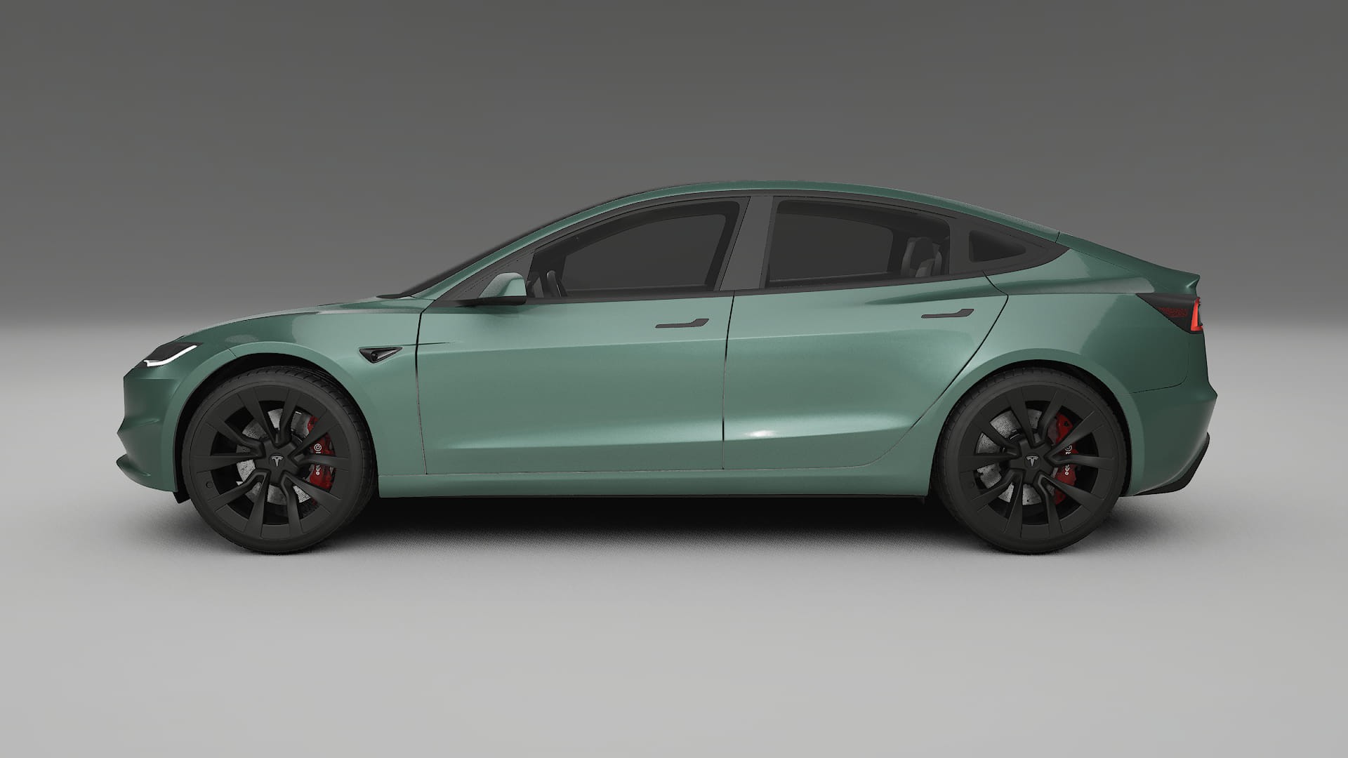 Tesla Model3 Highland TPU Paint Protection Film | EVERGREEN Color Change PPF Full Pre-Cut Kit