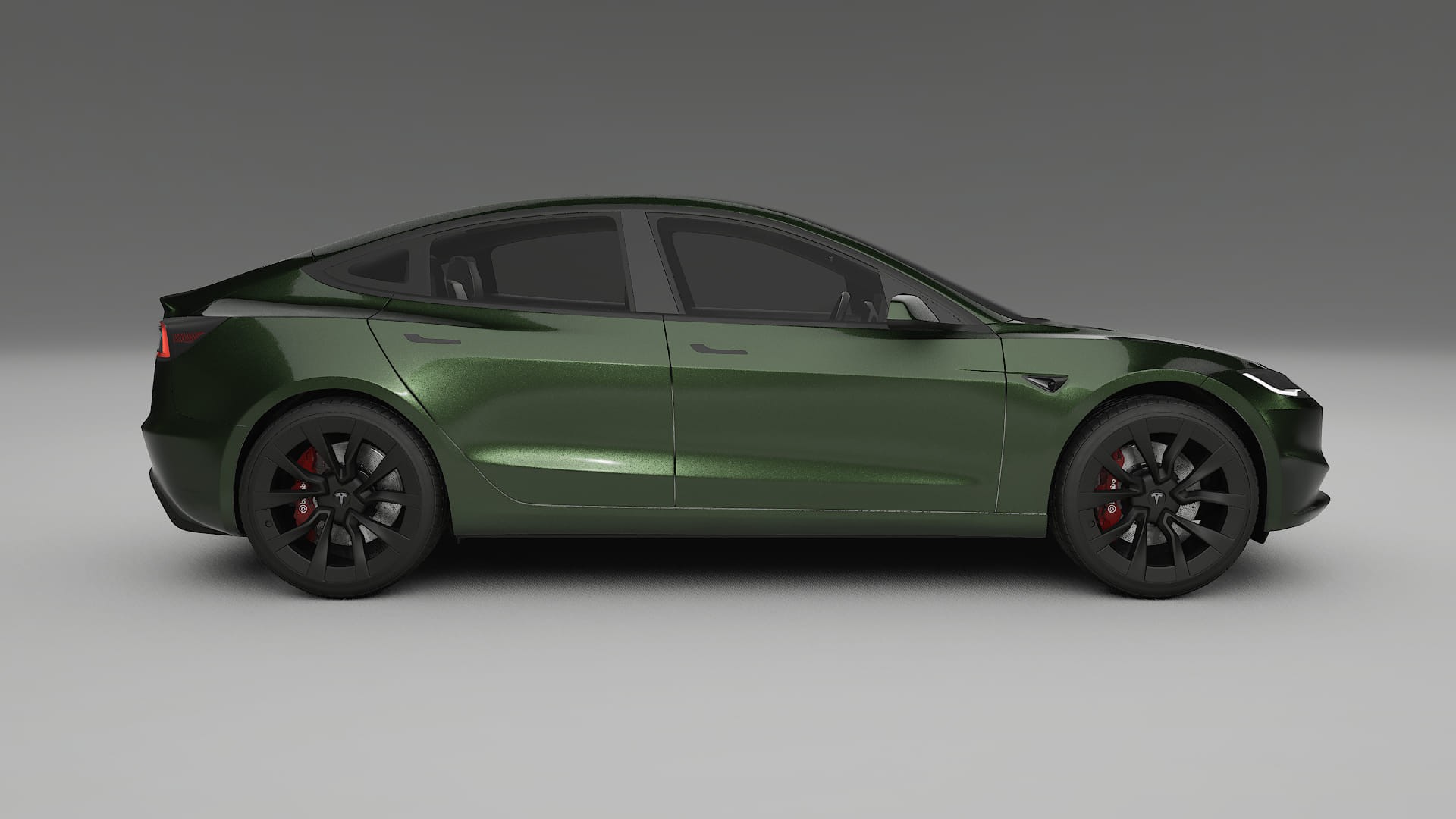 Tesla Model3 Highland TPU Paint Protection Film | LAGOON Color Change PPF Full Pre-Cut Kit